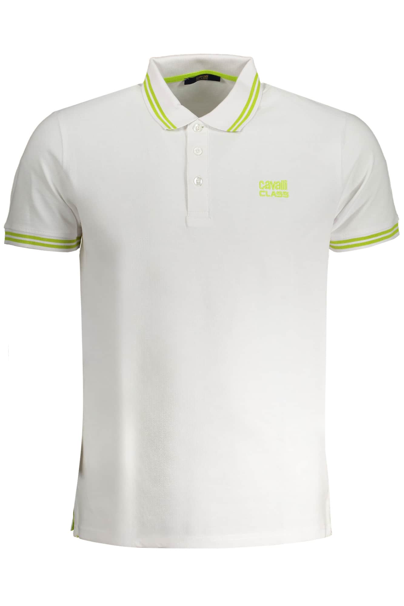 CAVALLI CLASS MEN'S SHORT SLEEVED POLO SHIRT BLUE