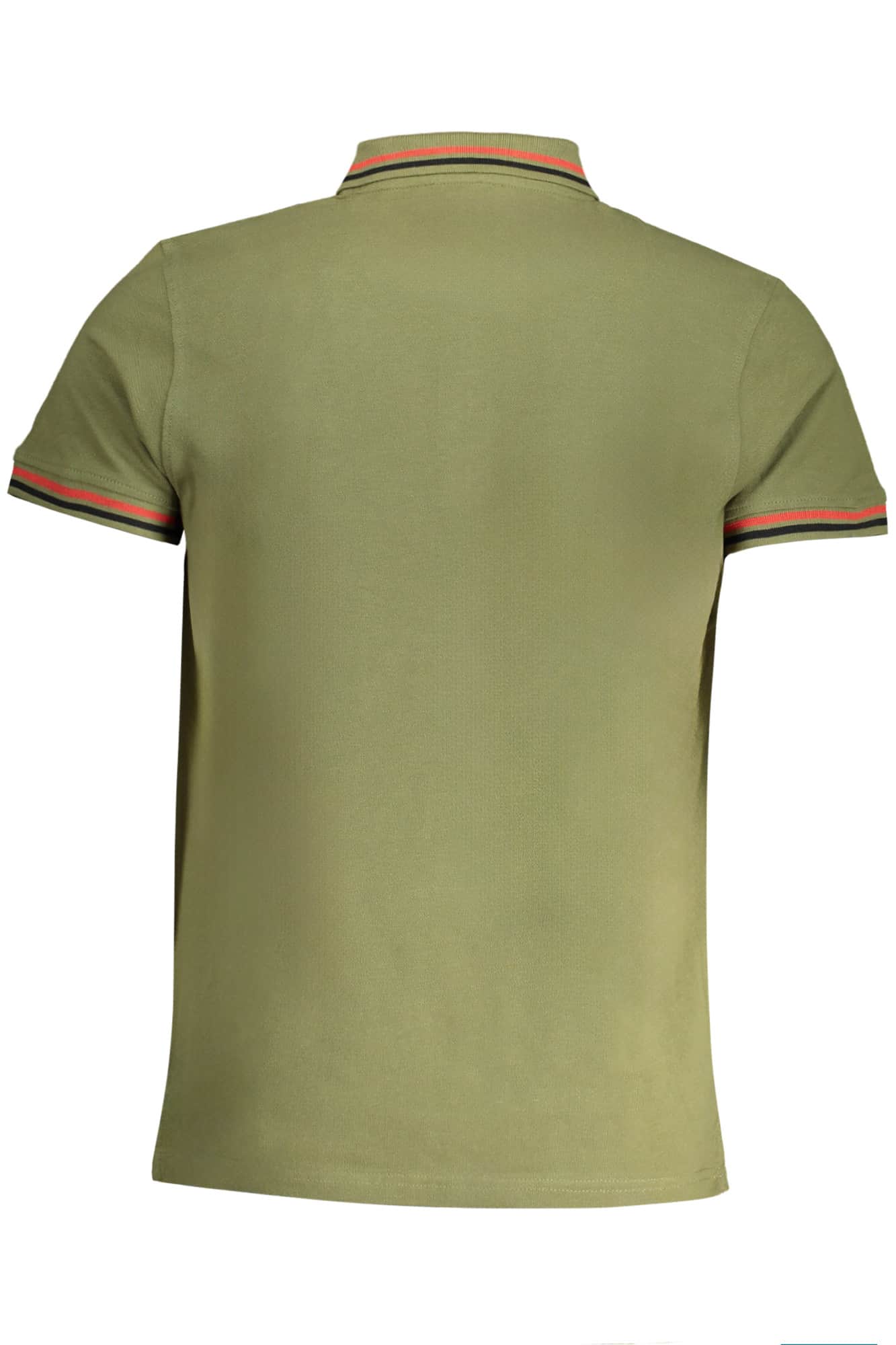 CAVALLI CLASS MEN'S SHORT SLEEVED POLO SHIRT BLACK