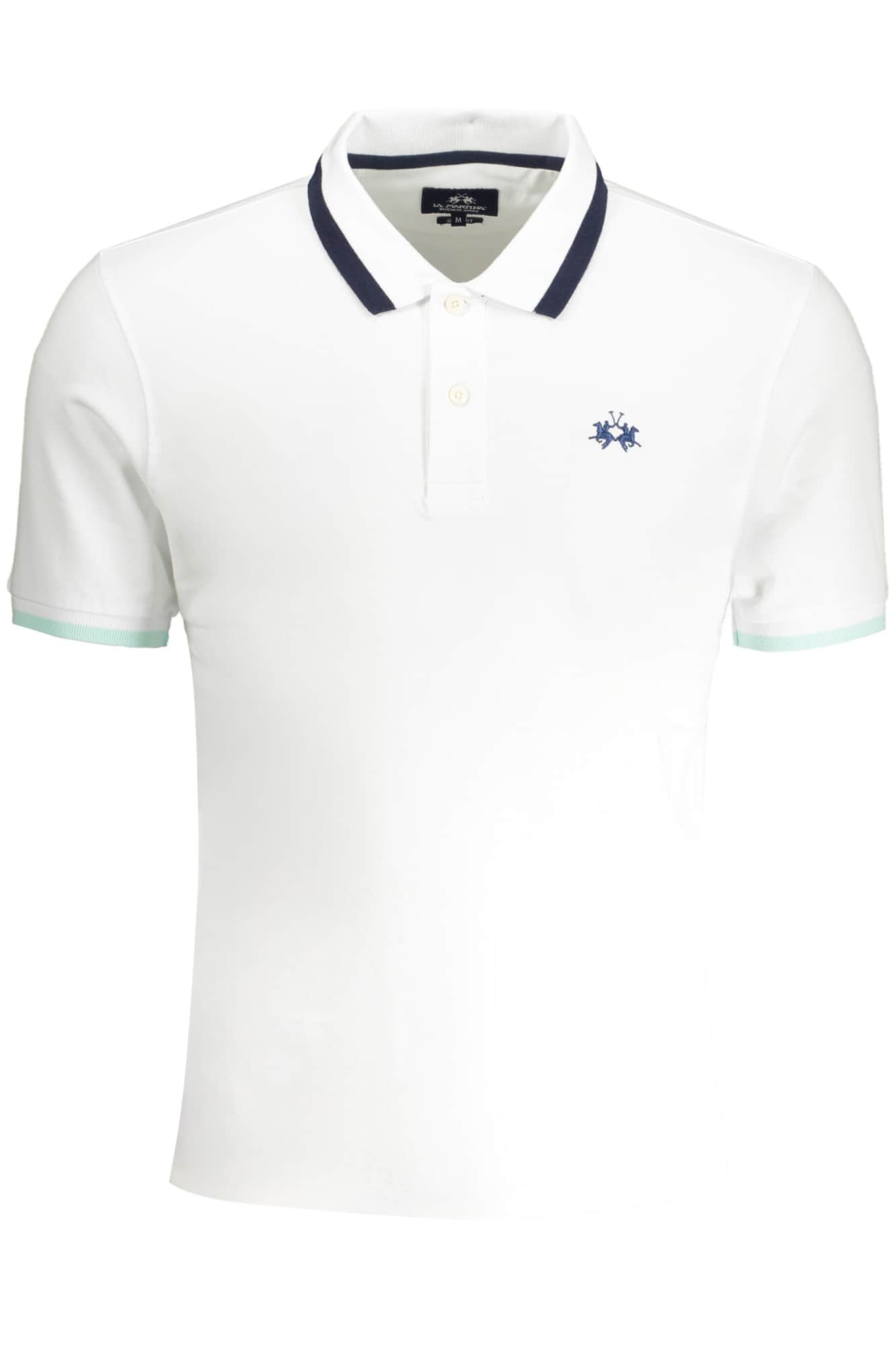 LA MARTINA MEN'S GREEN SHORT-SLEEVED POLO SHIRT