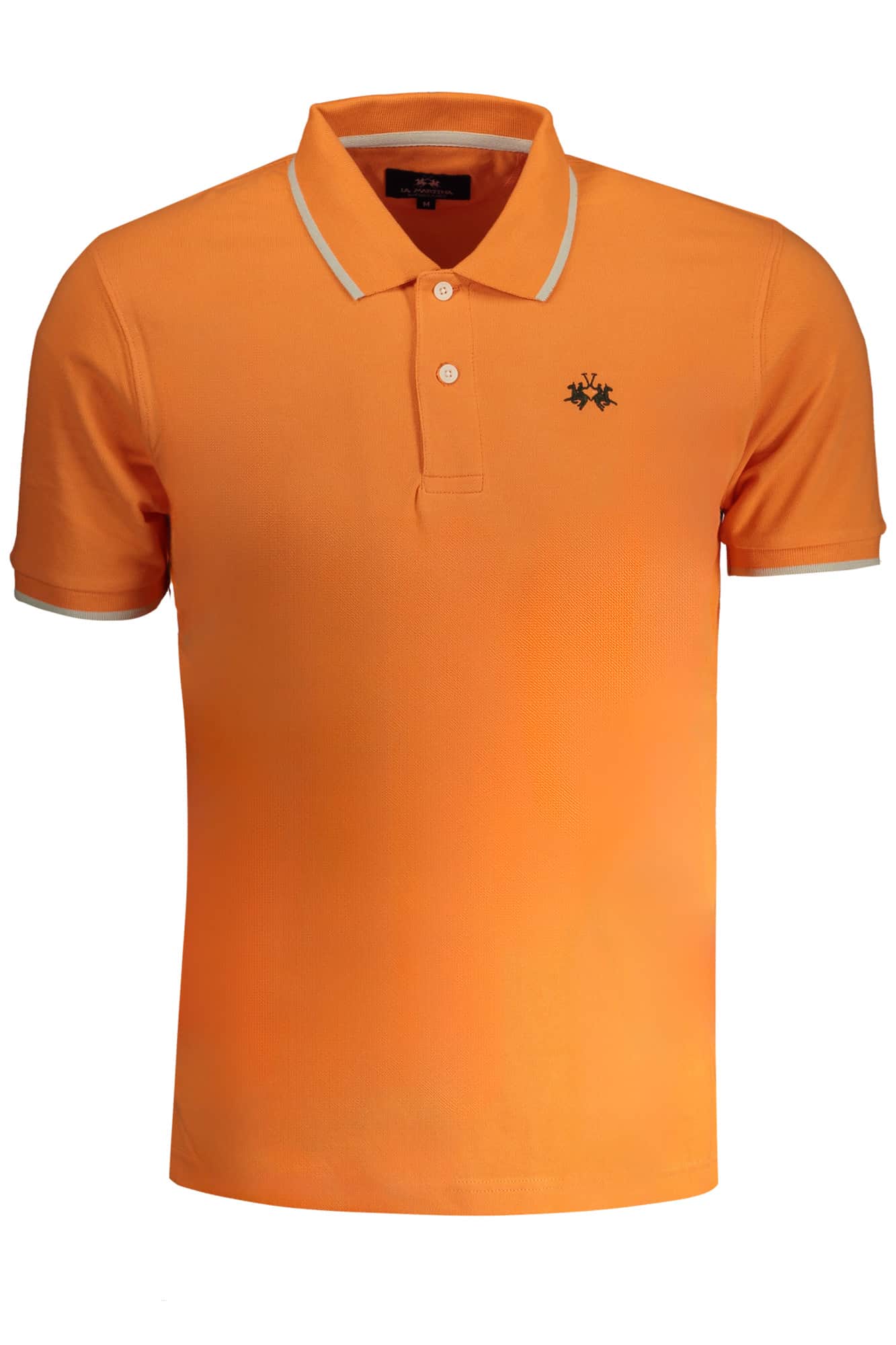 LA MARTINA MEN'S BLUE SHORT SLEEVED POLO SHIRT