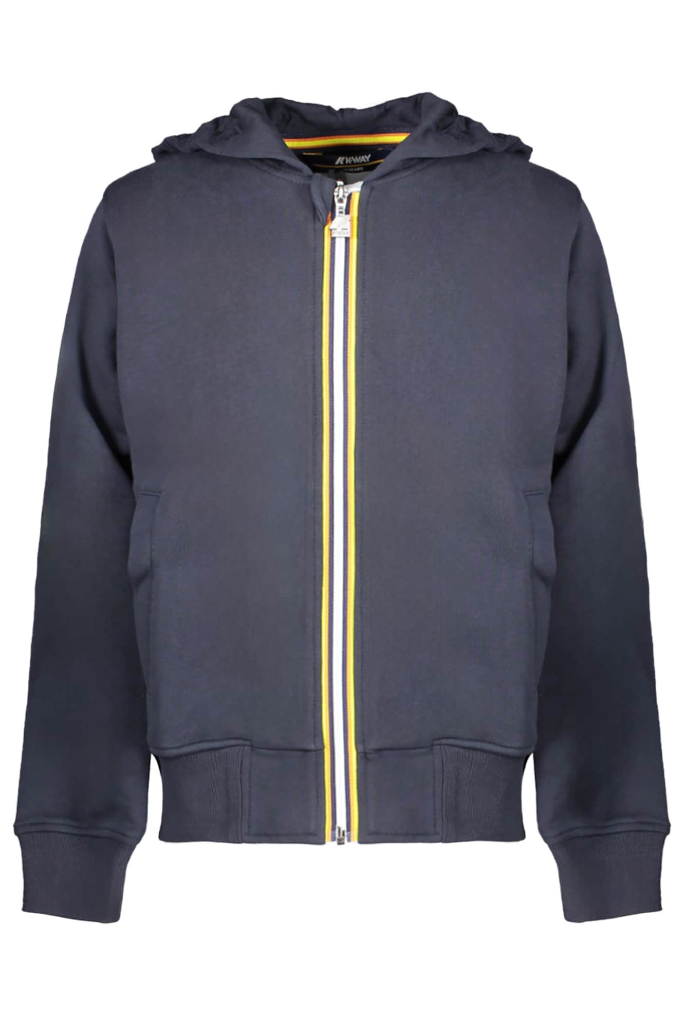 K-Way sweater met rits voor kinder blauw