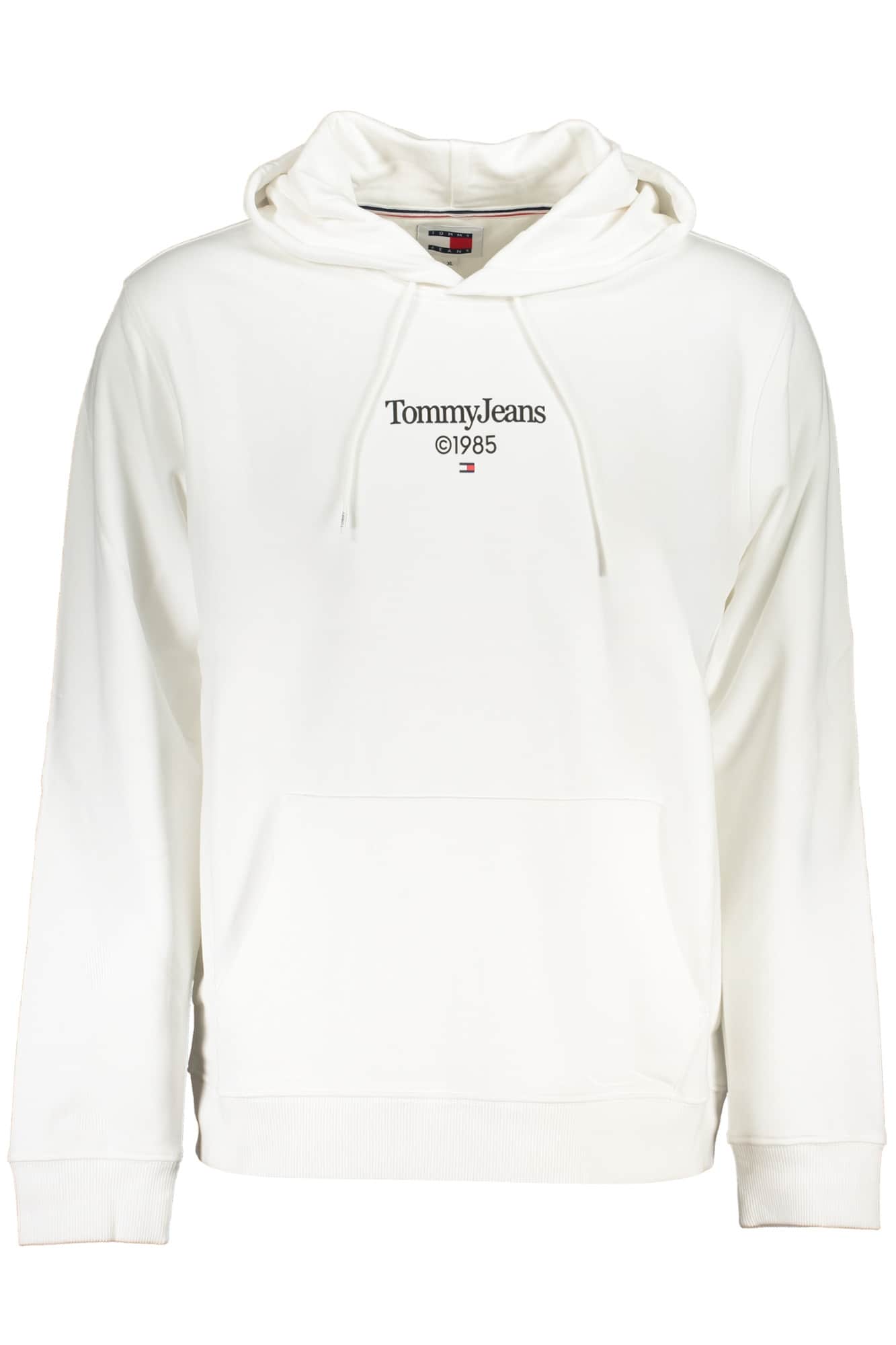 TOMMY HILFIGER MEN'S BLACK ZIPLESS SWEATSHIRT