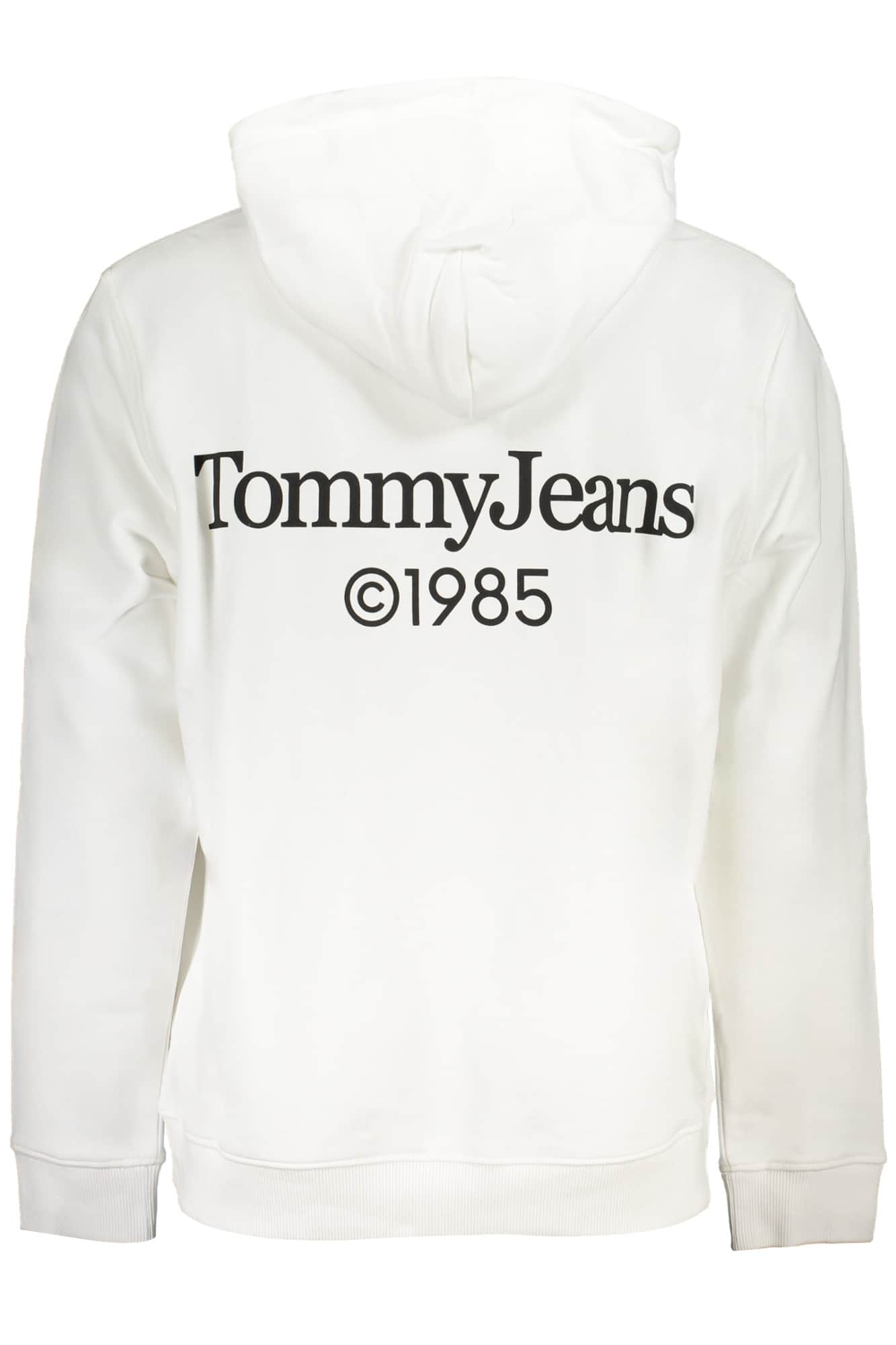 TOMMY HILFIGER MEN'S BLACK ZIPLESS SWEATSHIRT