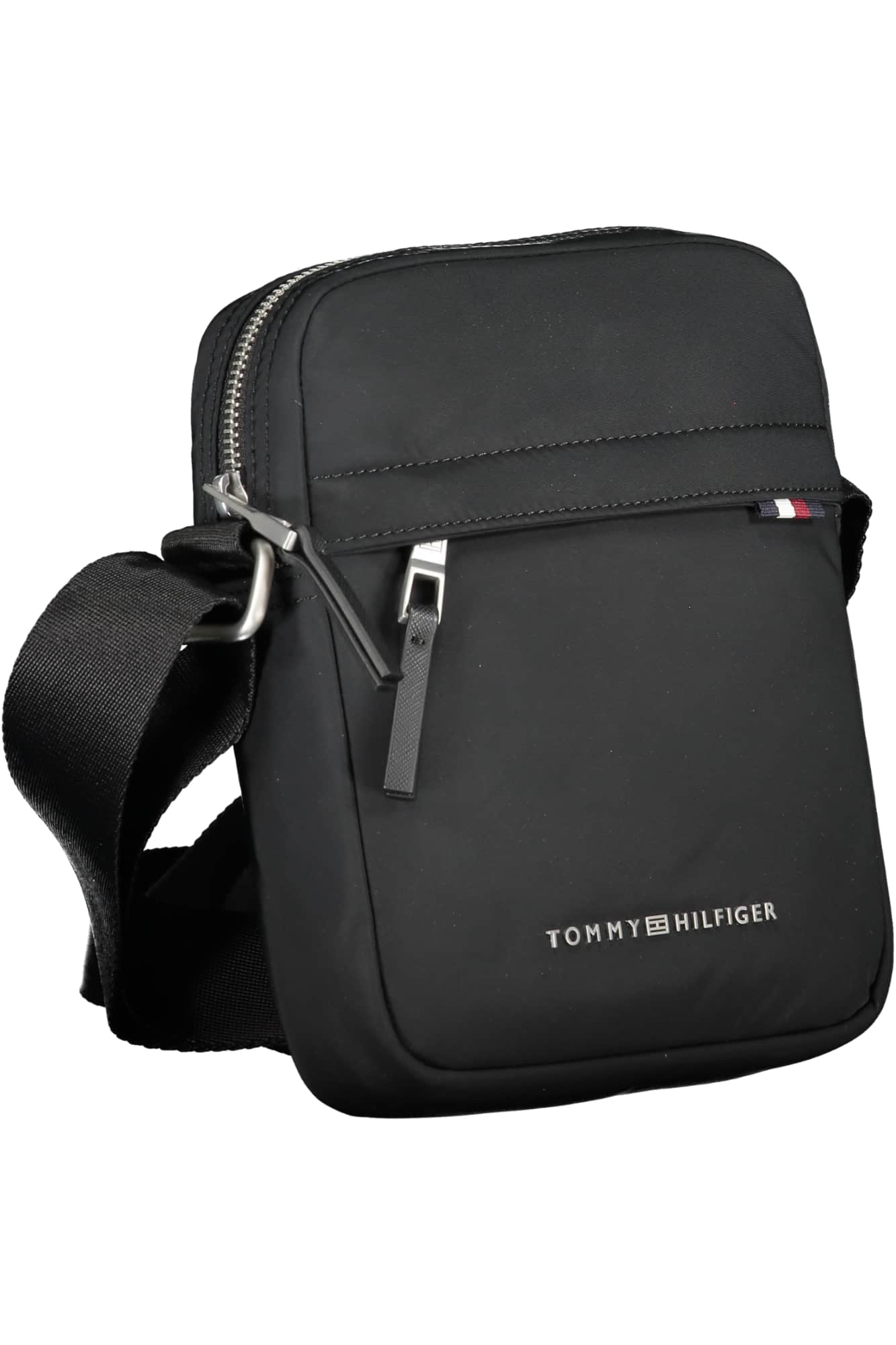 TOMMY HILFIGER HEREN ZWART SCHOUDERTAS