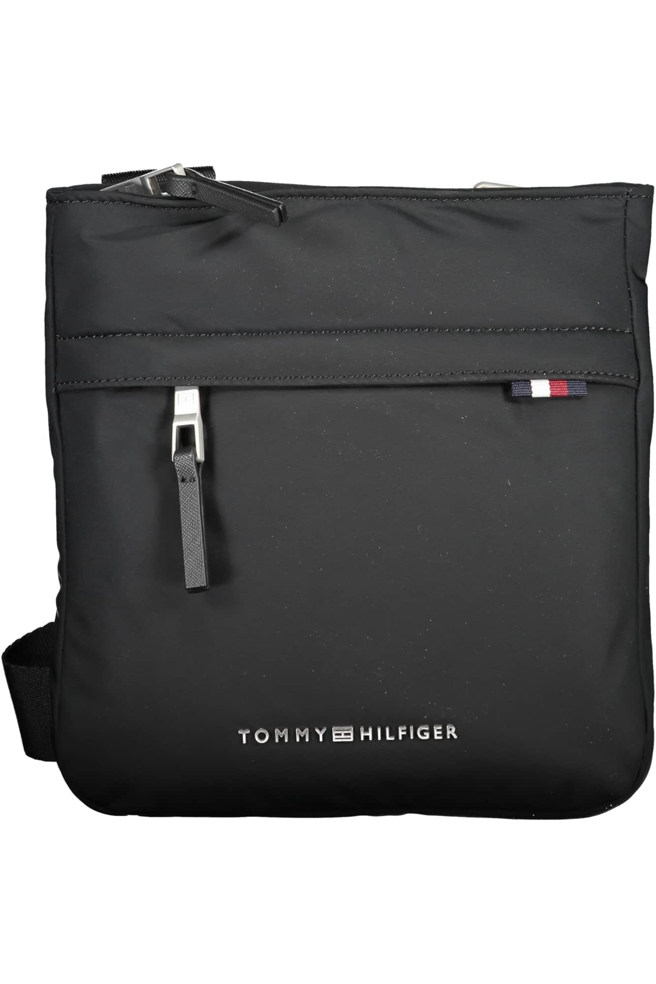 TOMMY HILFIGER MEN'S BLACK SHOULDER BAG