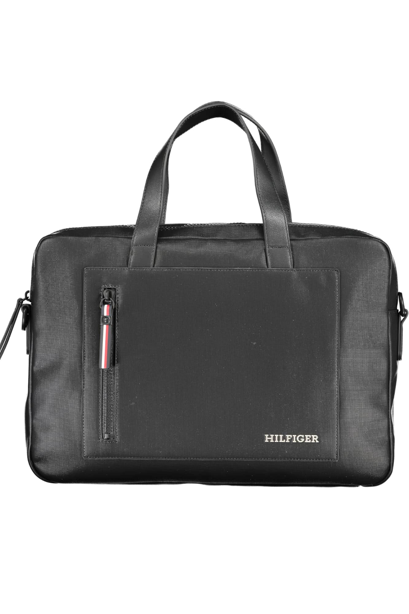 TOMMY HILFIGER BLACK MAN BRIEFCASE