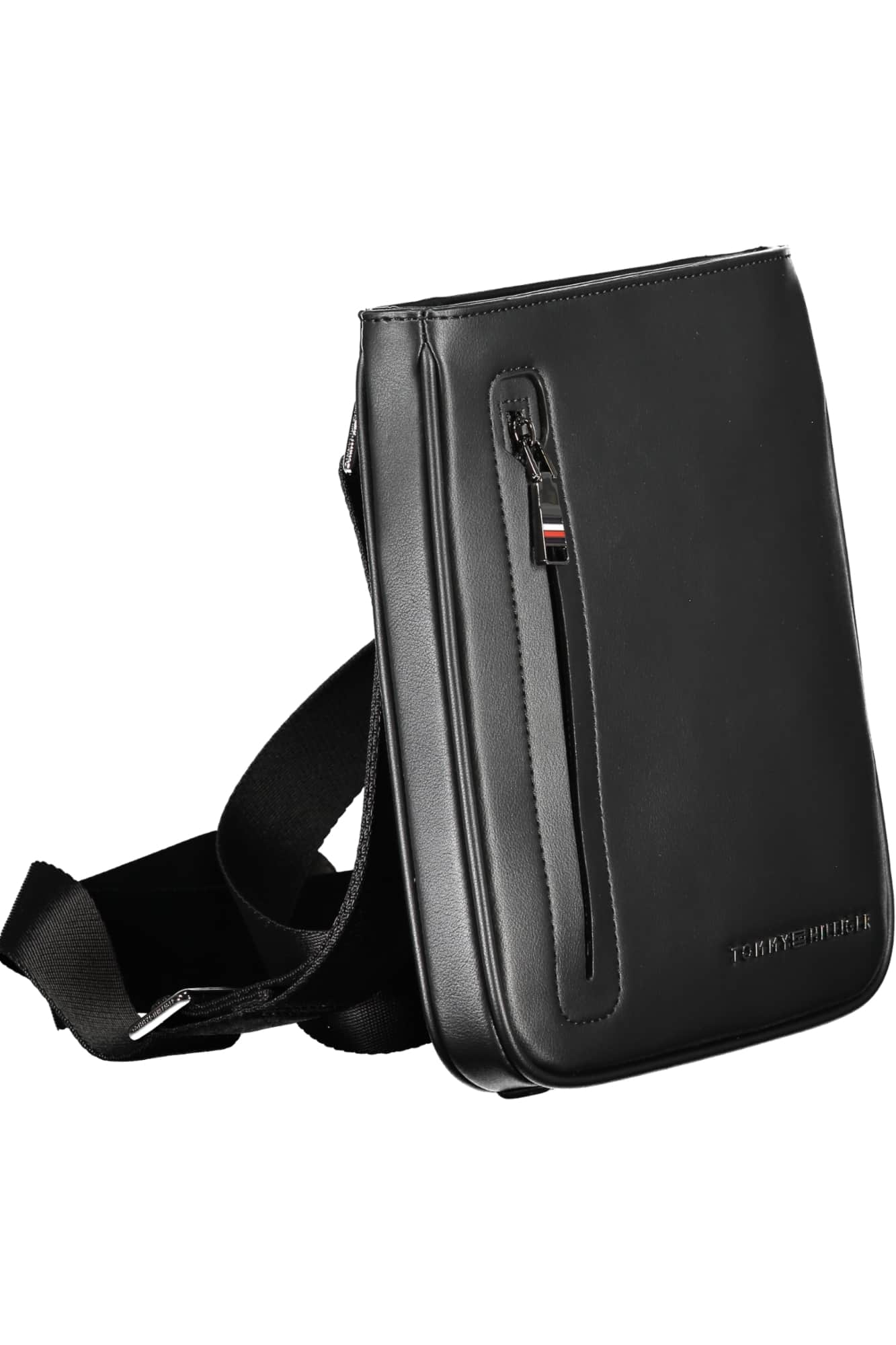 TOMMY HILFIGER MEN'S BLACK SHOULDER BAG