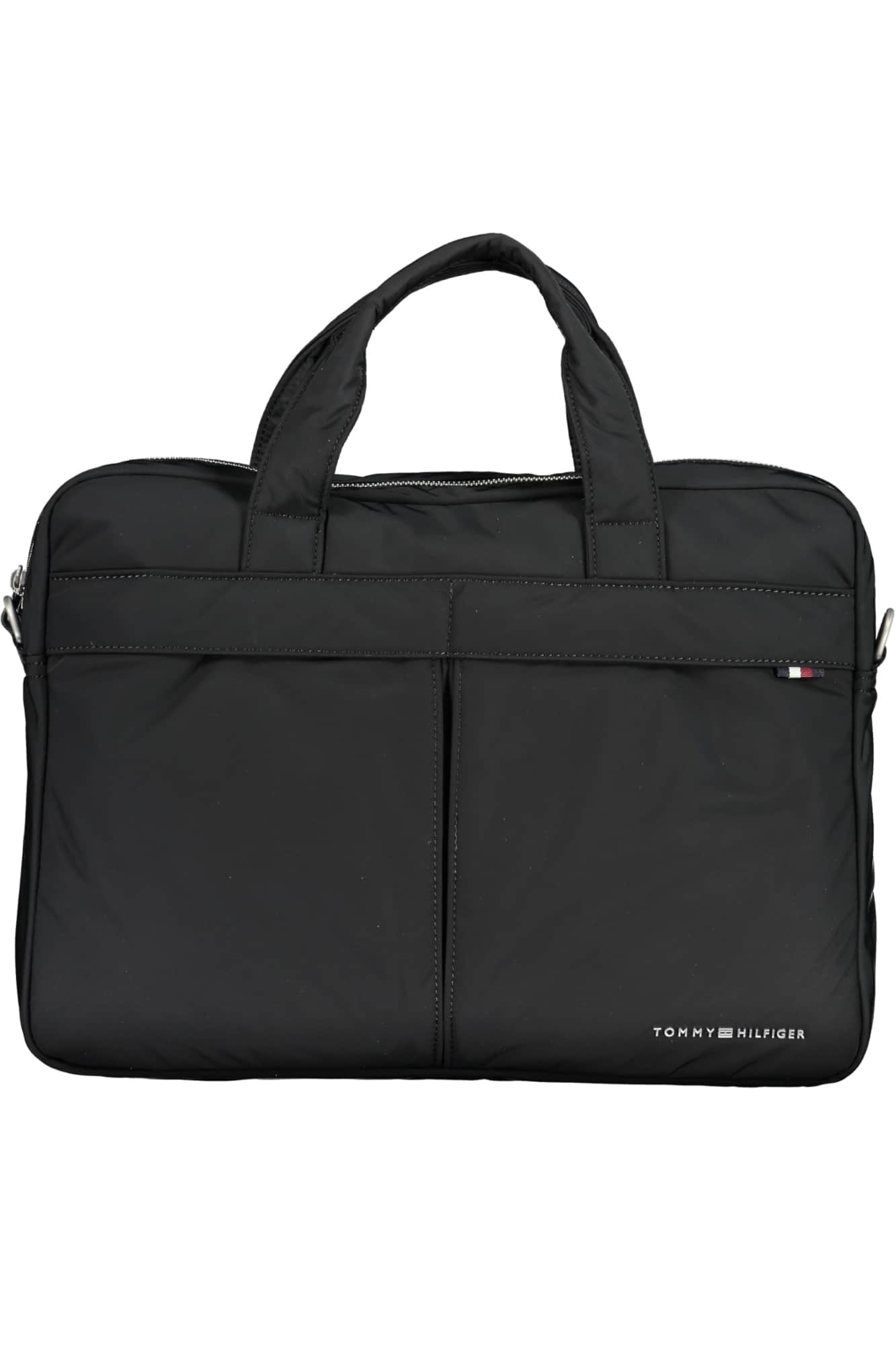 TOMMY HILFIGER BLACK MAN BRIEFCASE
