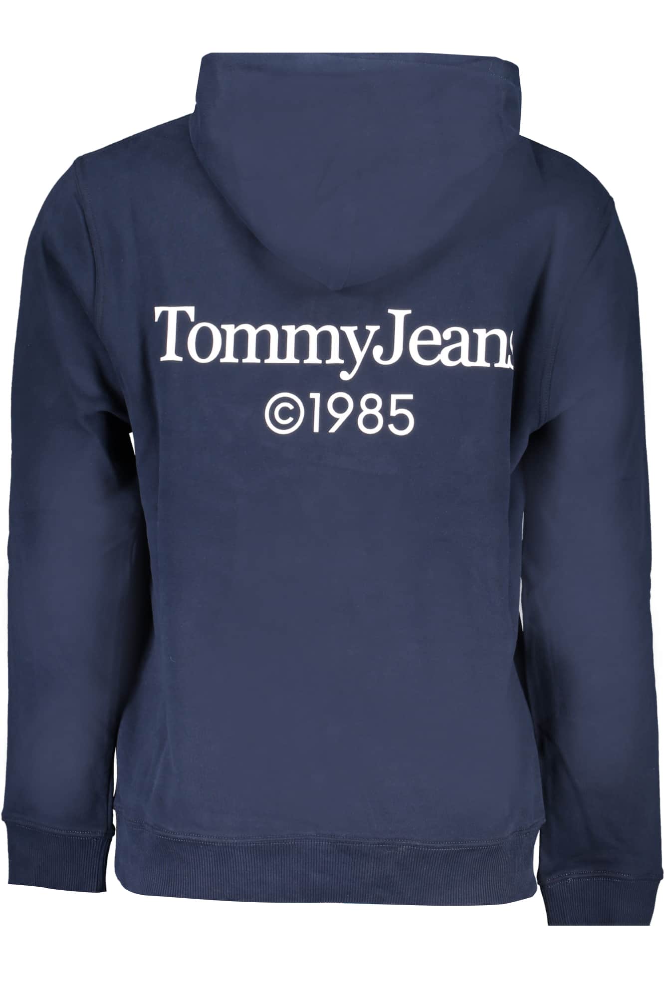 TOMMY HILFIGER MEN'S BLACK ZIPLESS SWEATSHIRT