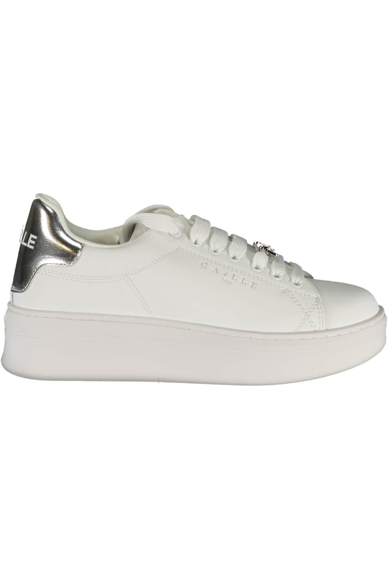 GAELLE PARIS WHITE WOMEN'S SPORTS SHOES