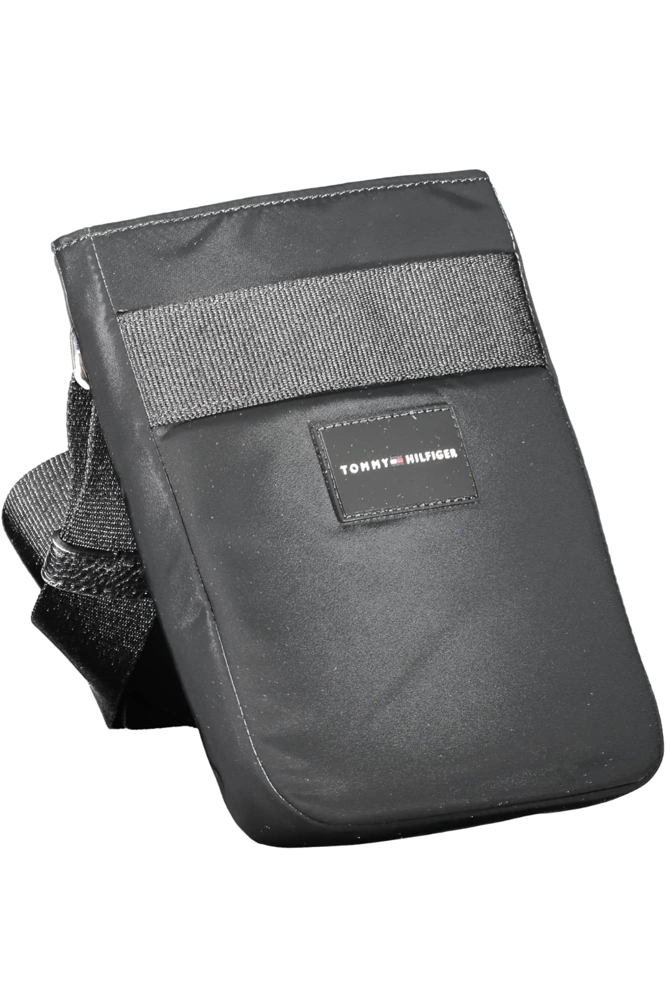 TOMMY HILFIGER MEN'S BLACK SHOULDER BAG