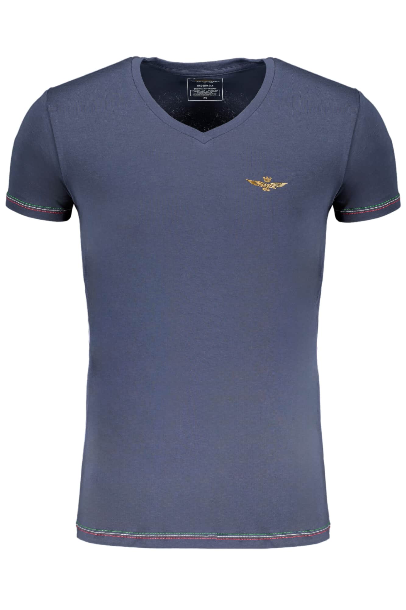 Eronautica Militare heren korte mouw t-shirt blauw