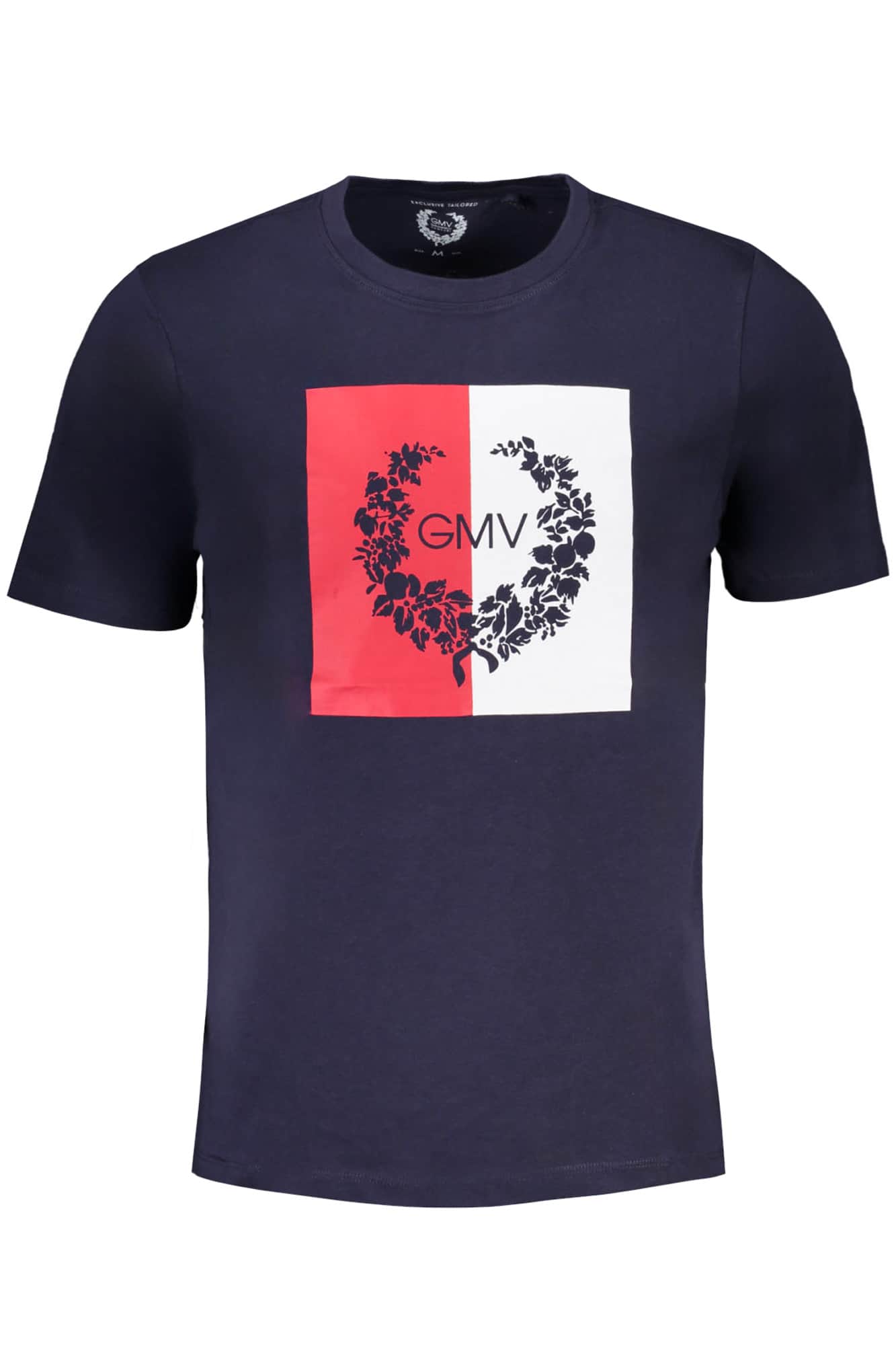 GIAN MARCO VENTURI MEN'S SHORT SLEEVED T-SHIRT WHITE