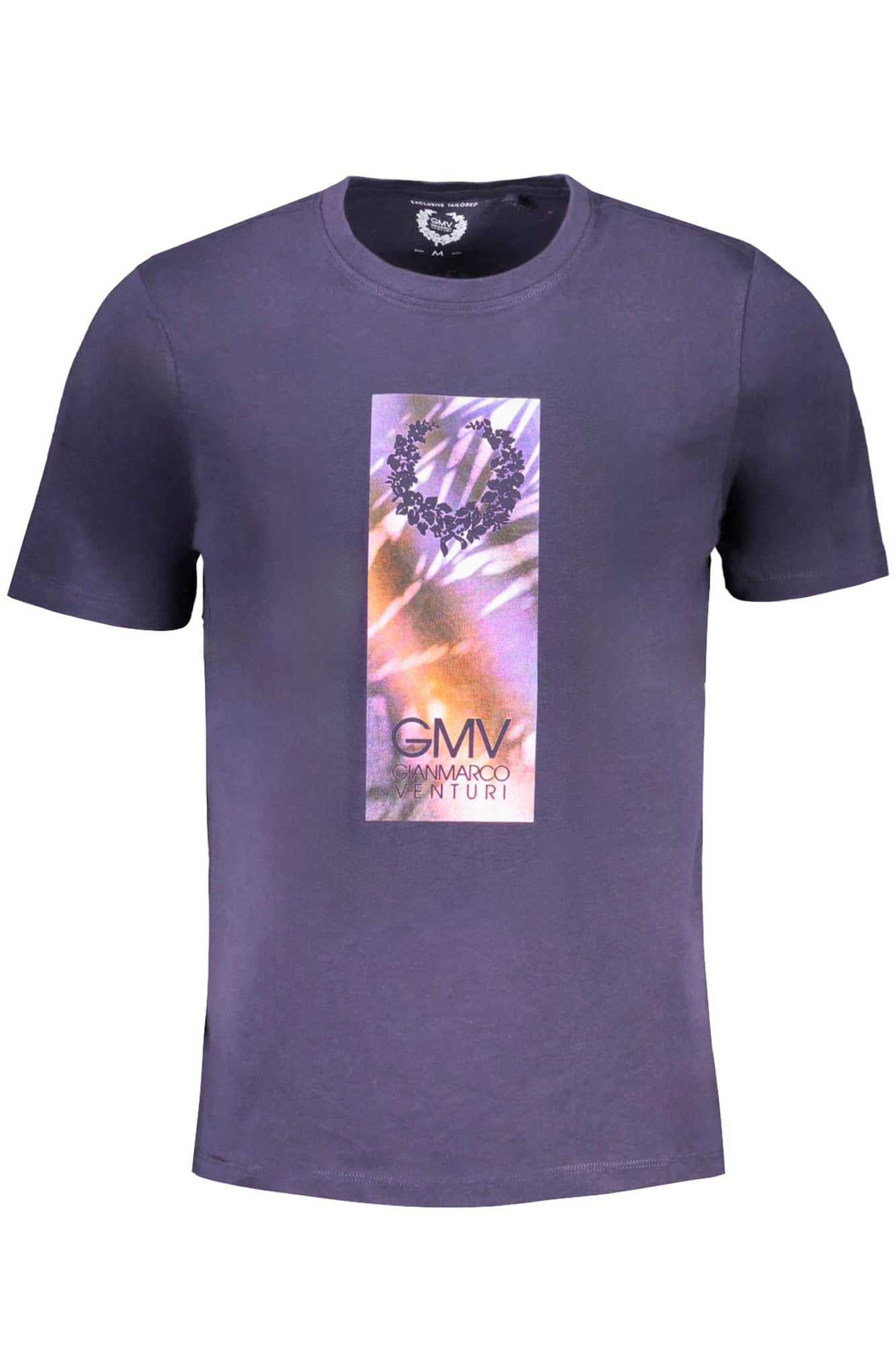 GIAN MARCO VENTURI MEN'S SHORT SLEEVED T-SHIRT WHITE