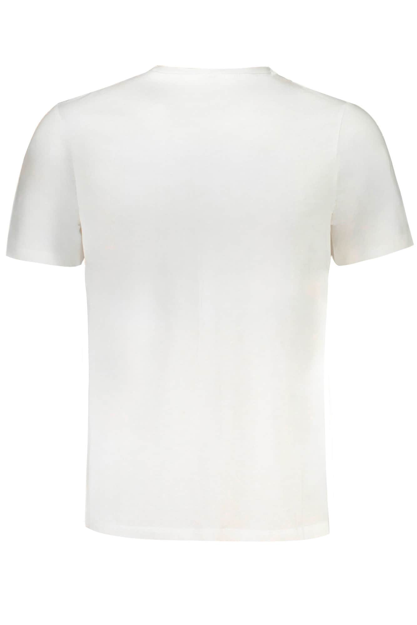 GIAN MARCO VENTURI YELLOW MEN'S SHORT SLEEVED T-SHIRT