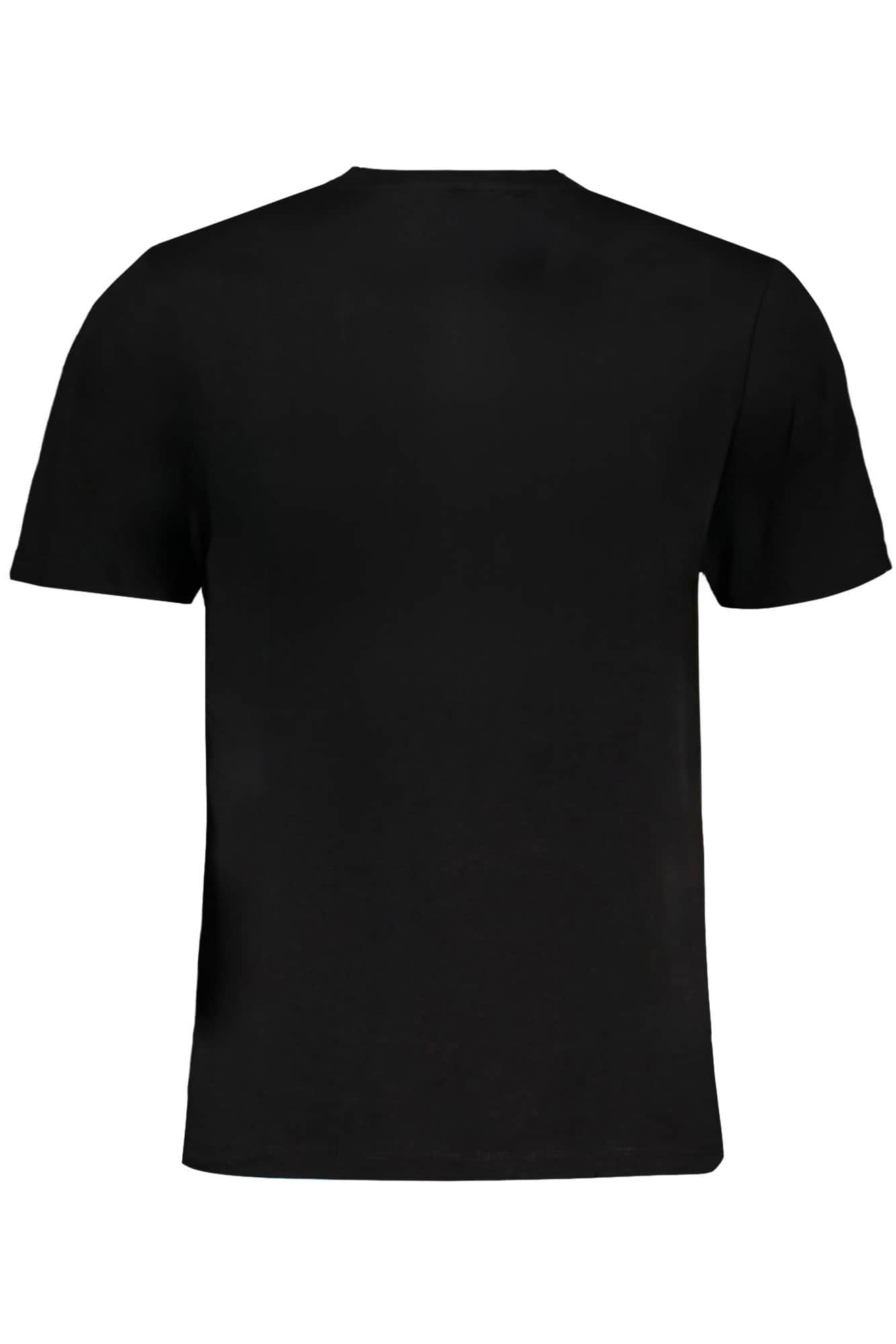 GIAN MARCO VENTURI MEN'S SHORT SLEEVED T-SHIRT BLUE