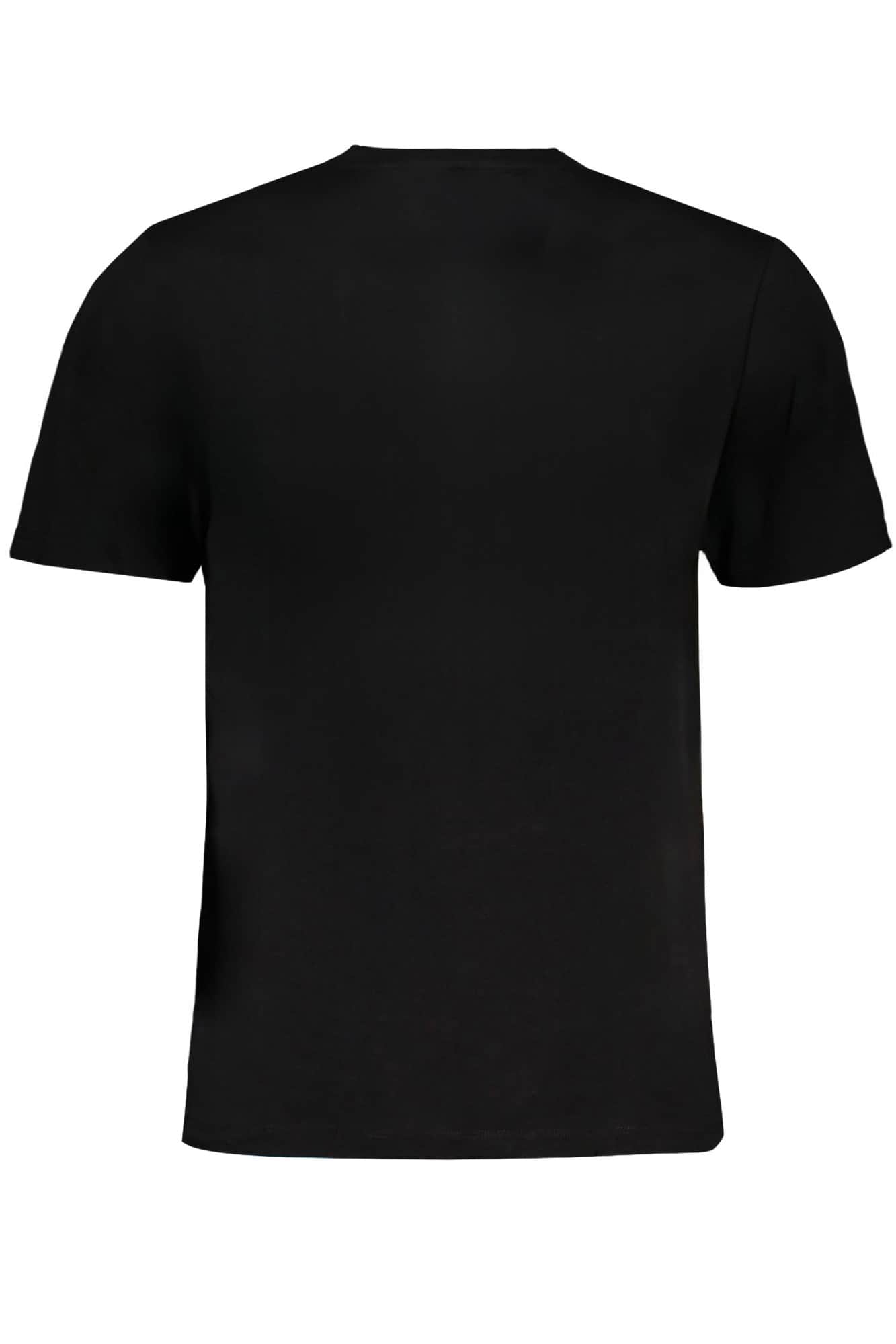 GIAN MARCO VENTURI MEN'S SHORT SLEEVED T-SHIRT BLUE