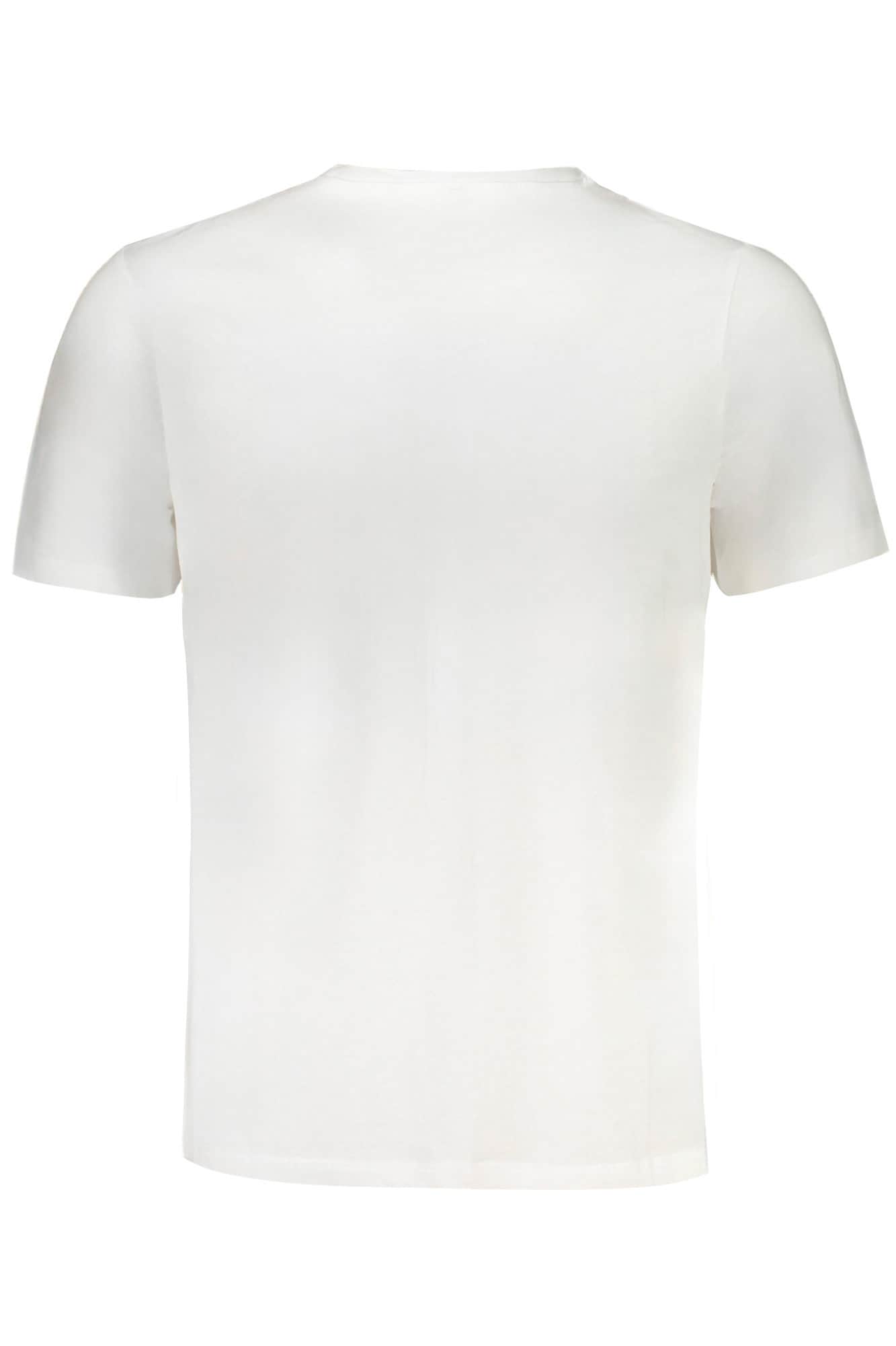 GIAN MARCO VENTURI MEN'S SHORT SLEEVED T-SHIRT BLUE