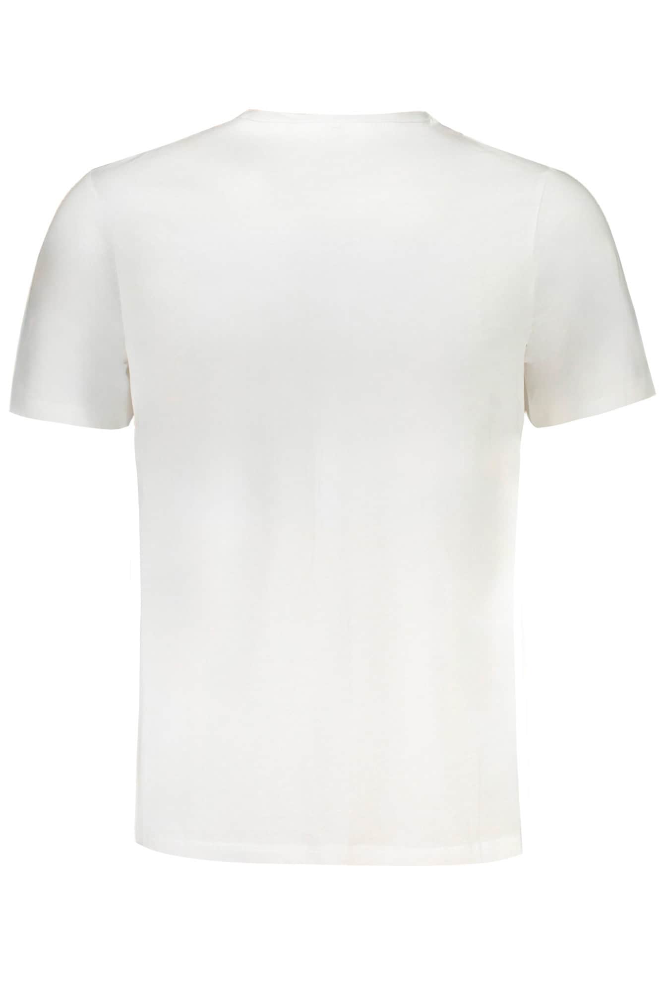 GIAN MARCO VENTURI MEN'S SHORT SLEEVED T-SHIRT BLUE
