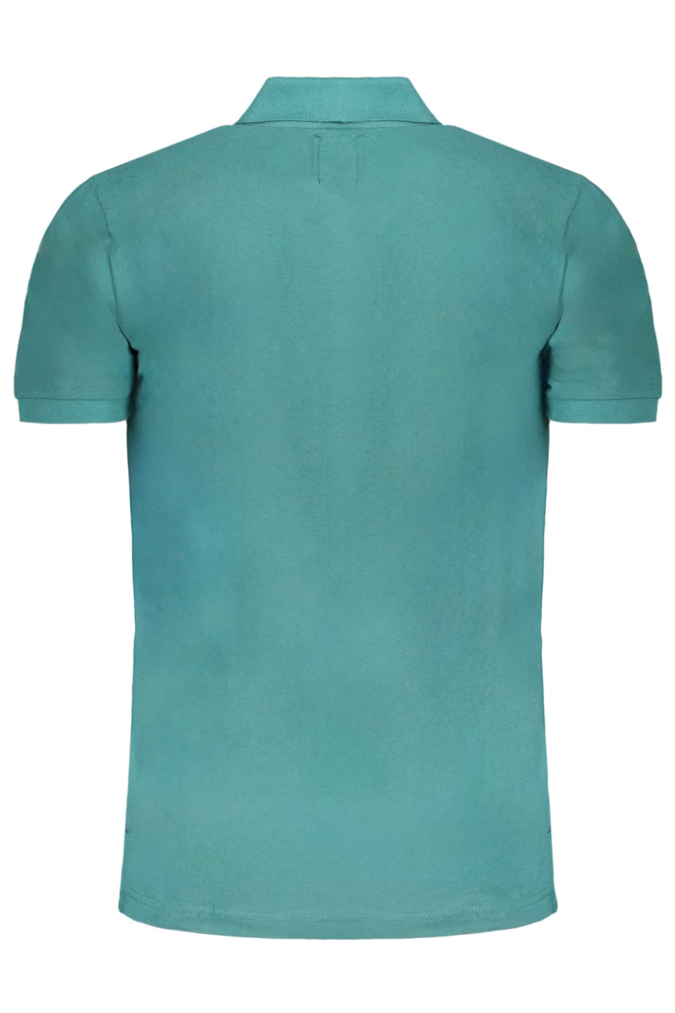 GIAN MARCO VENTURI MEN'S SHORT SLEEVED POLO SHIRT BLUE