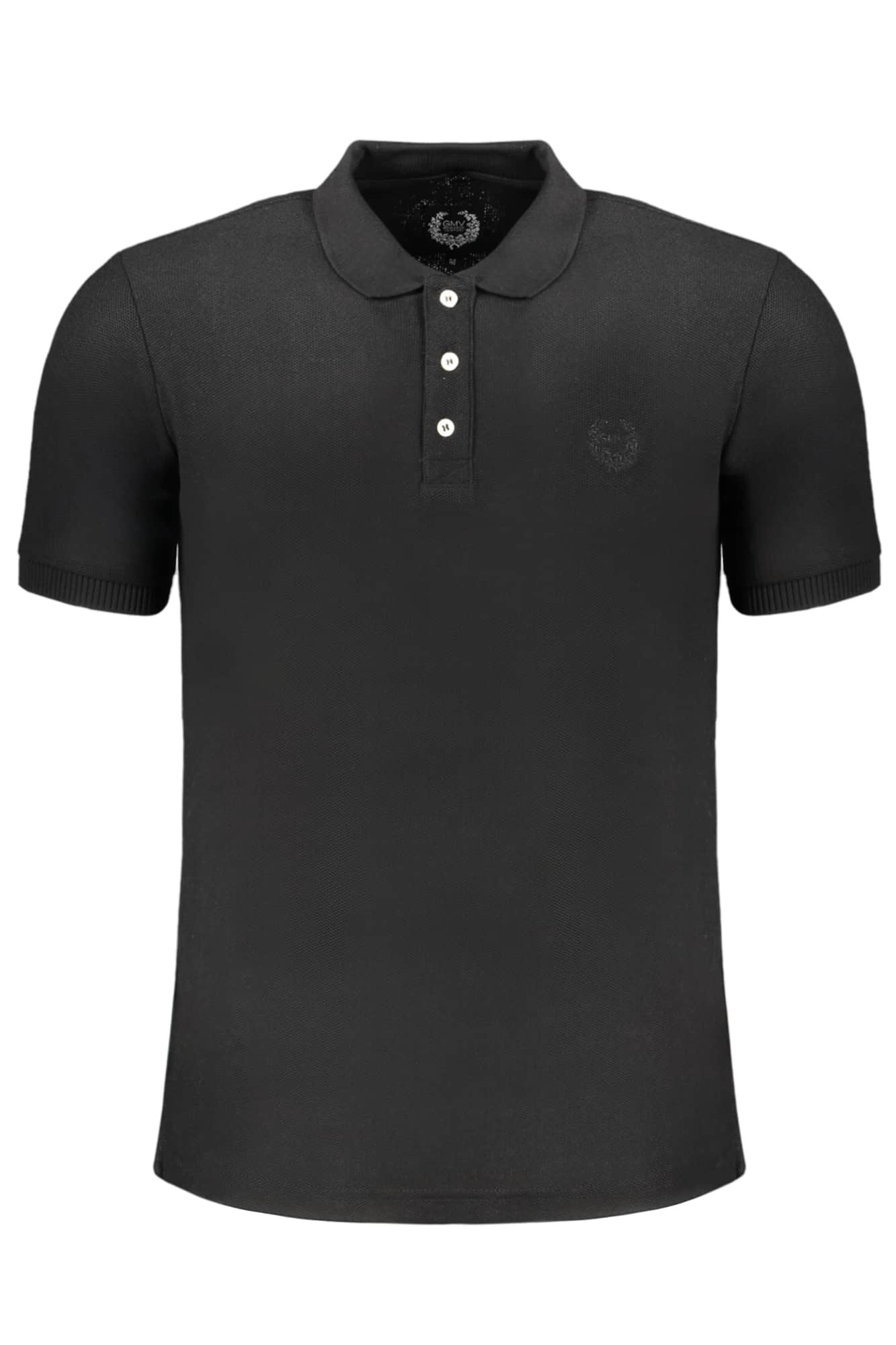 GIAN MARCO VENTURI MEN'S SHORT SLEEVED POLO SHIRT BLUE