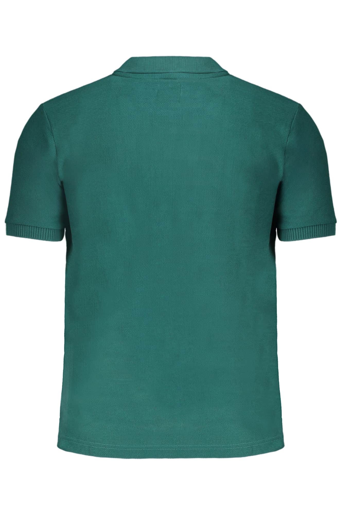 GIAN MARCO VENTURI MEN'S SHORT SLEEVED POLO SHIRT BLUE