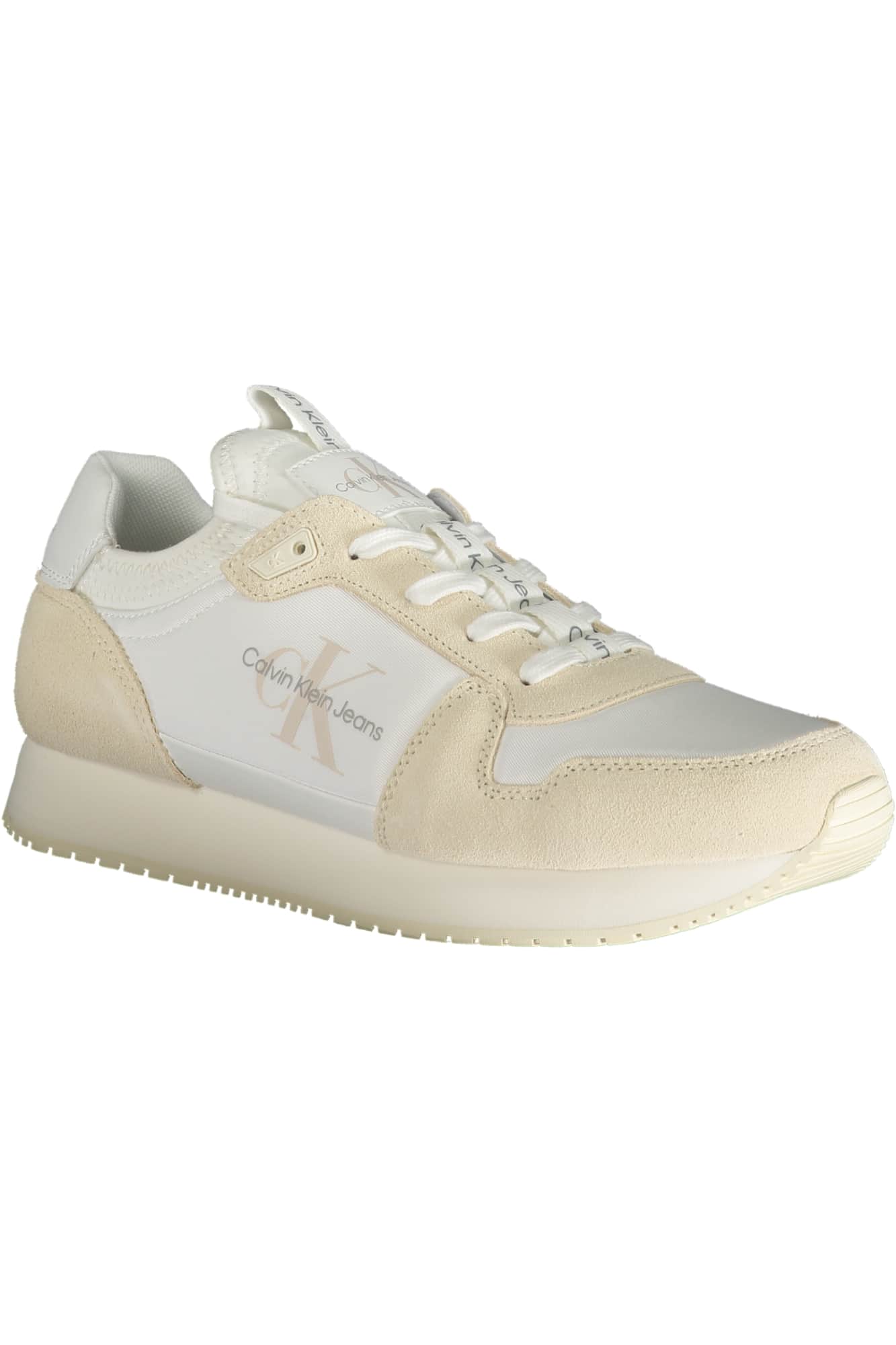 CALVIN KLEIN WHITE MEN'S SPORTS SHOES