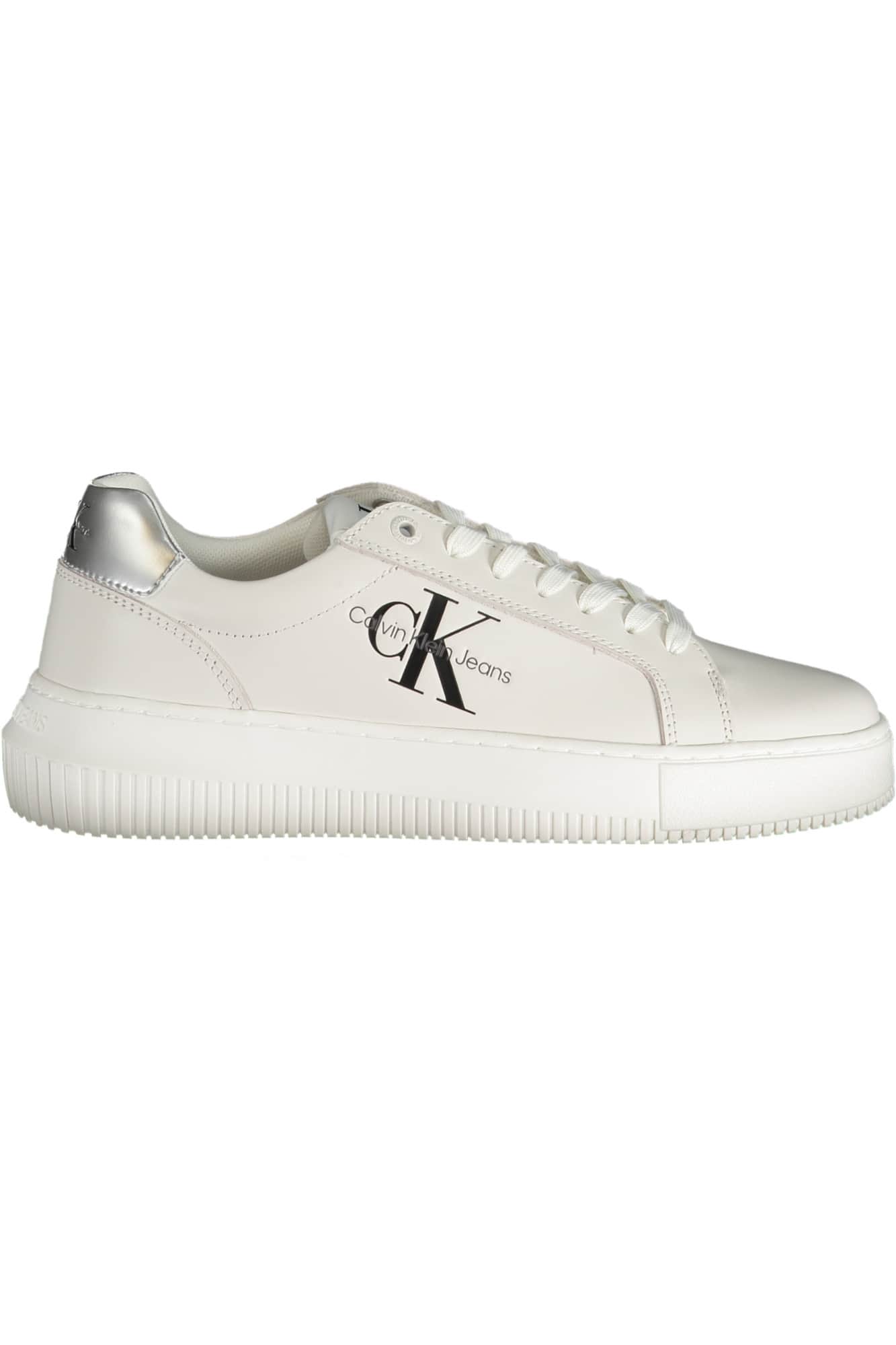 CALVIN KLEIN WHITE WOMEN'S SPORTS SHOES