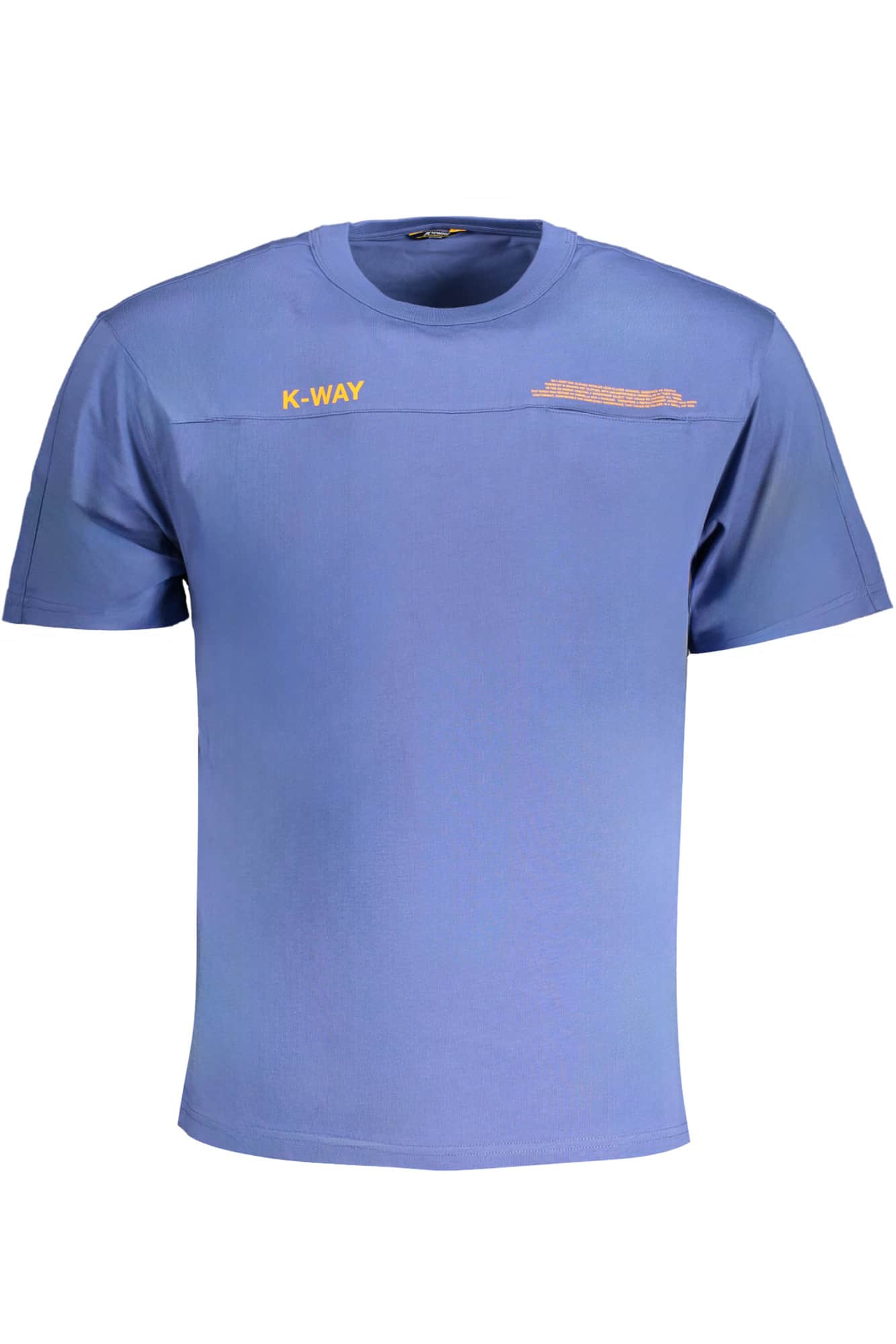 K-Way heren korte mouw t-shirt blauw