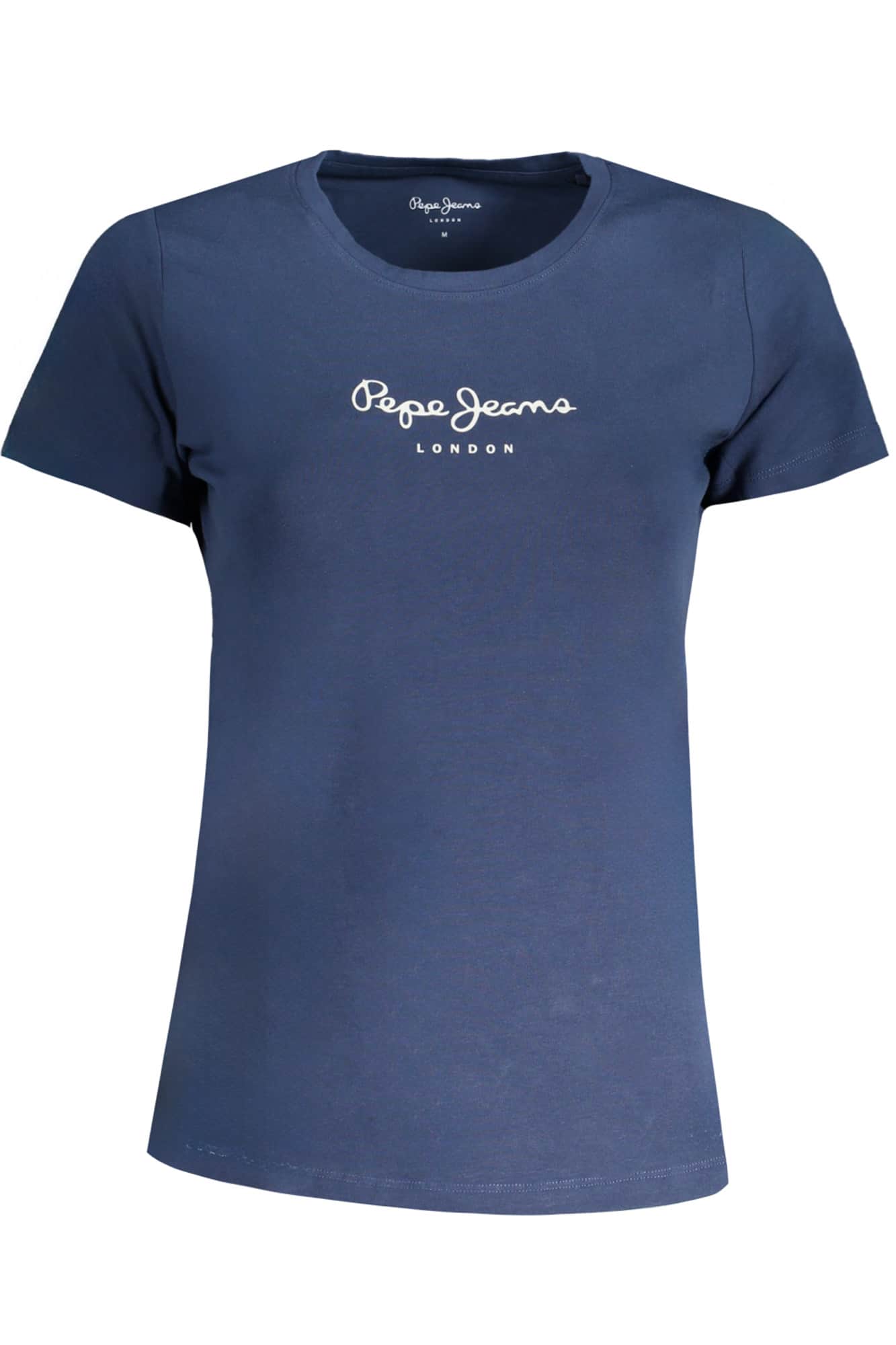 PEPE JEANS DAMES KORTE MOUW T-SHIRT BLAUW
