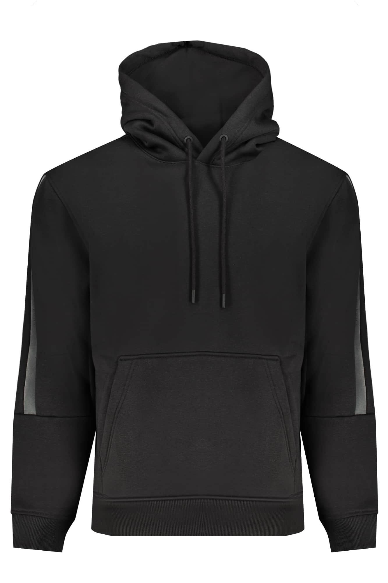 CALVIN KLEIN MEN'S BLACK ZIPLESS SWEATSHIRT