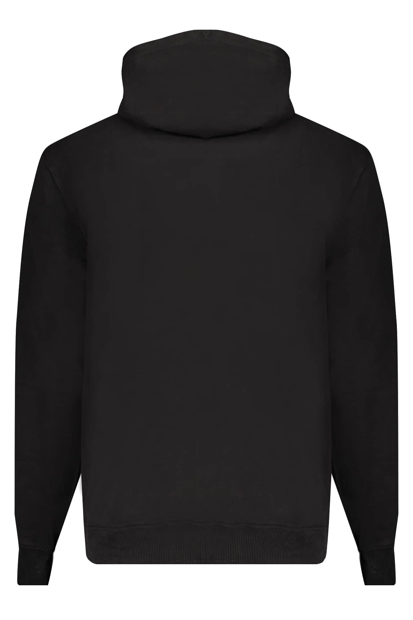 CALVIN KLEIN MEN'S BLACK ZIPLESS SWEATSHIRT