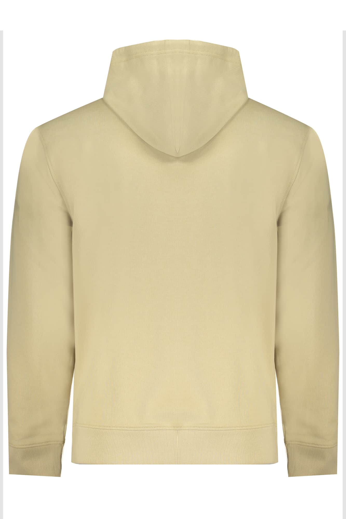 CALVIN KLEIN MEN'S BEIGE ZIPLESS SWEATSHIRT