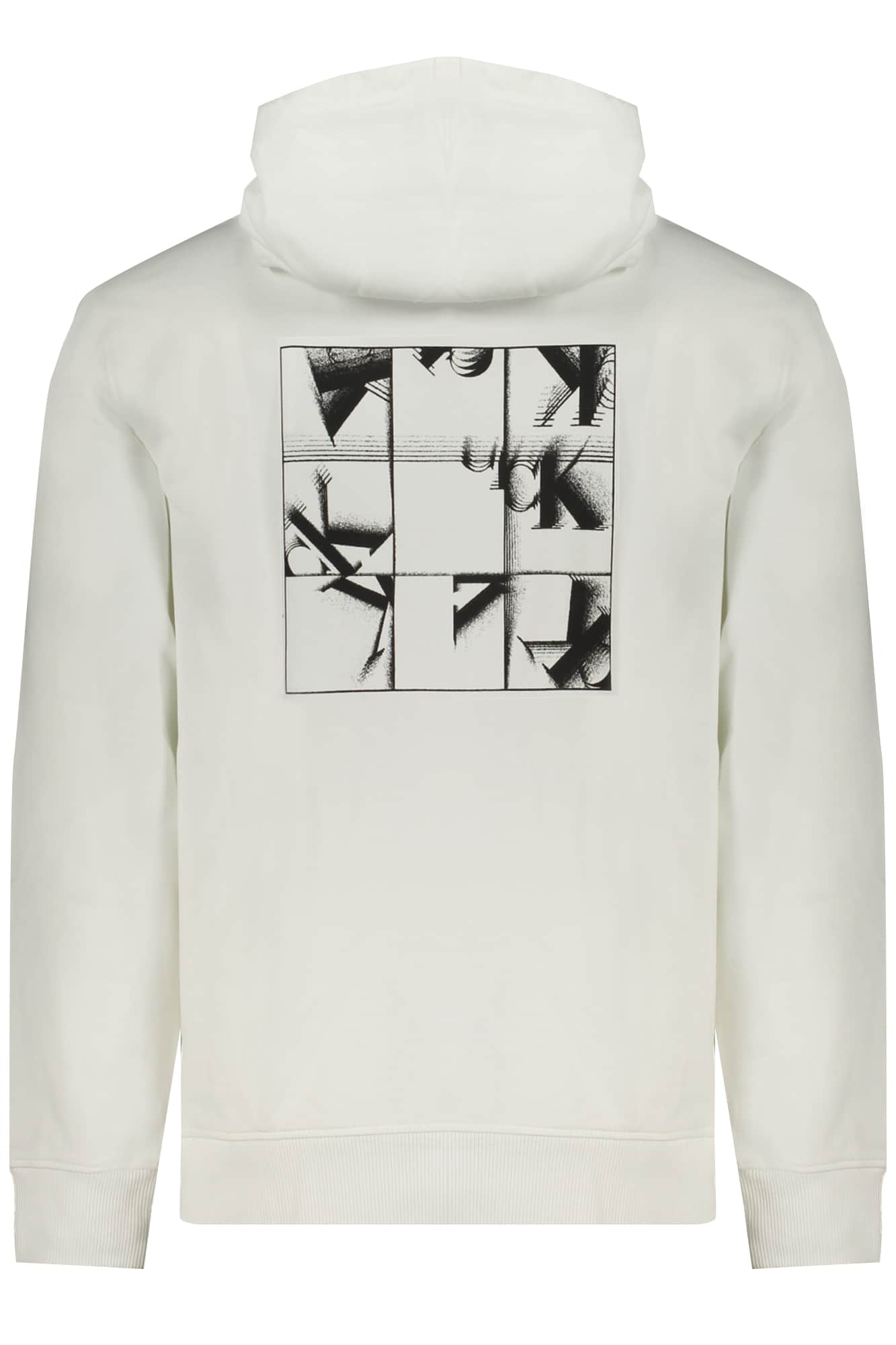 CALVIN KLEIN MEN'S BLACK ZIPLESS SWEATSHIRT