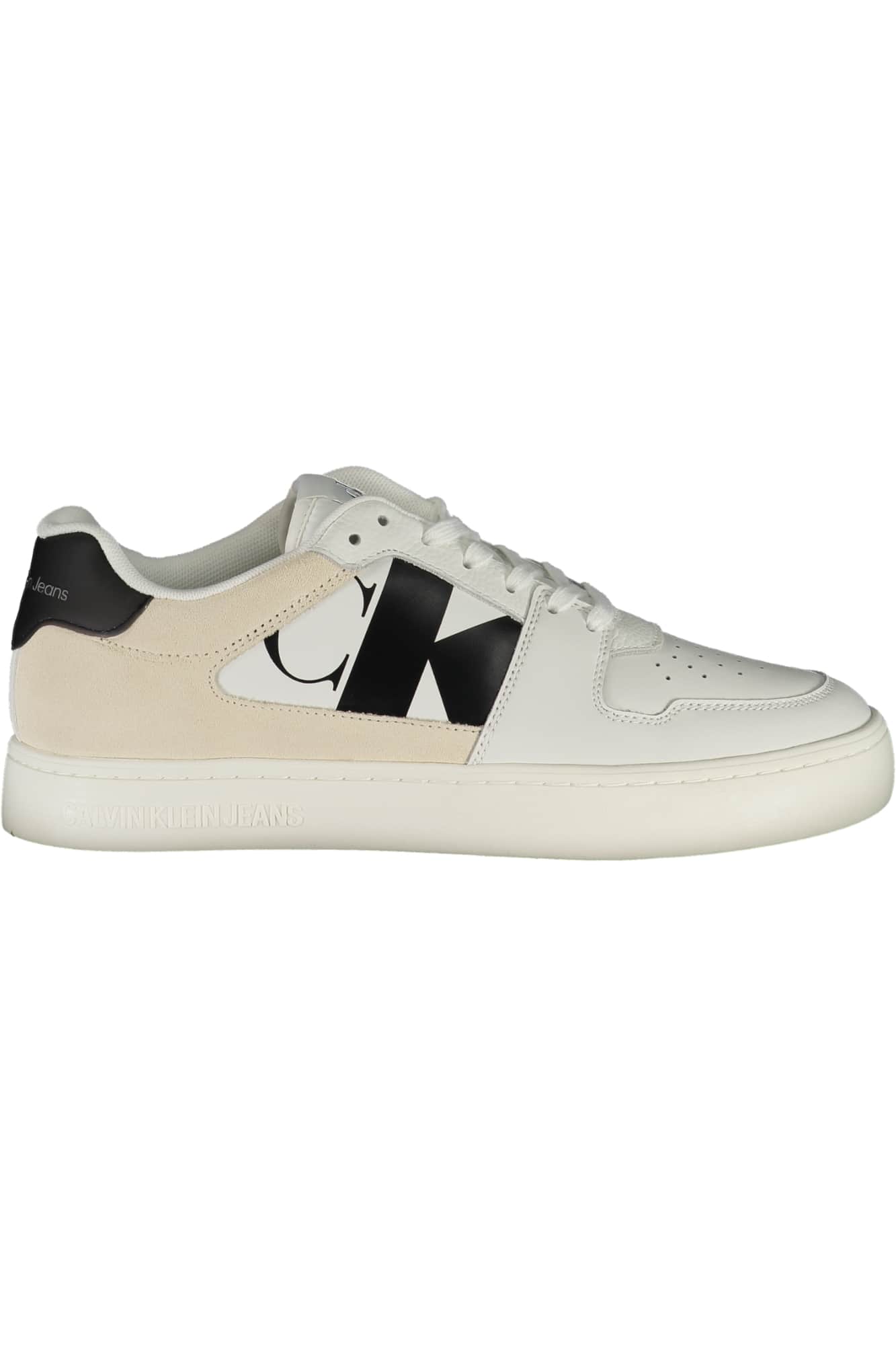 CALVIN KLEIN WHITE MEN'S SPORTS SHOES