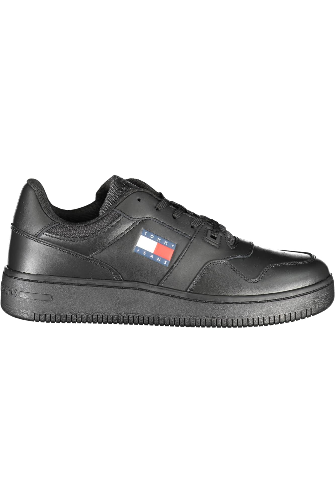 TOMMY HILFIGER BLACK MEN'S SPORTS SHOES