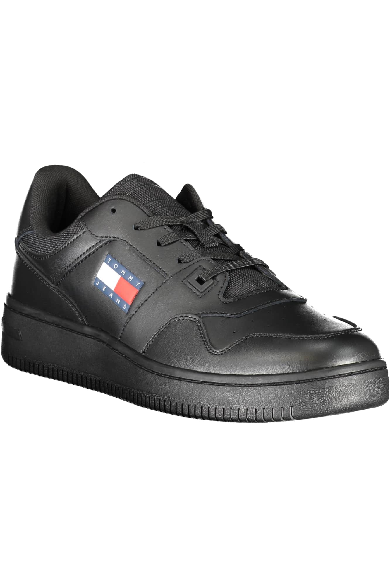 TOMMY HILFIGER BLACK MEN'S SPORTS SHOES