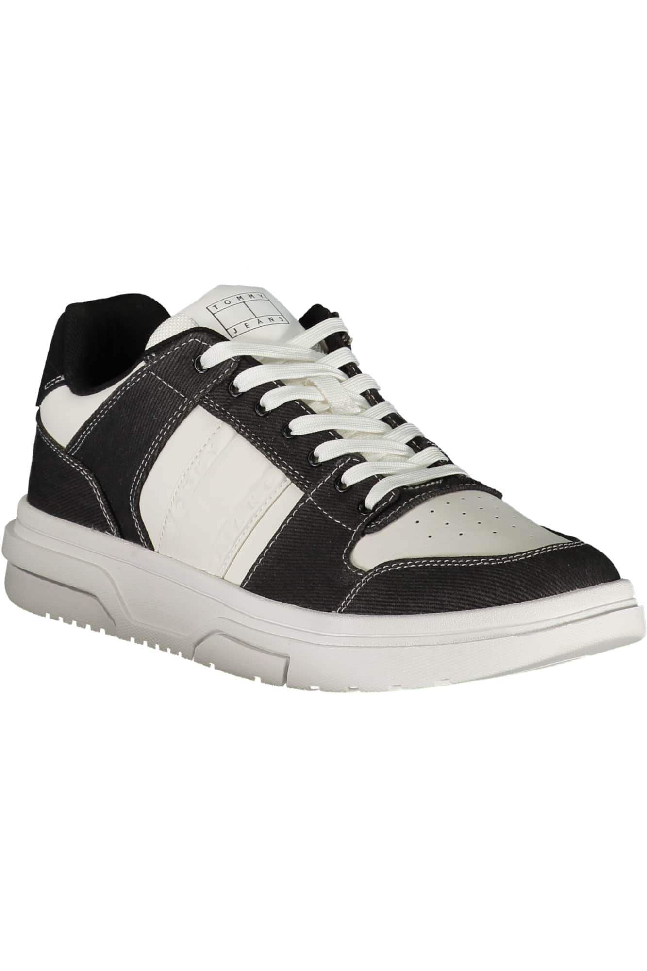 TOMMY HILFIGER BLACK MEN'S SPORTS SHOES