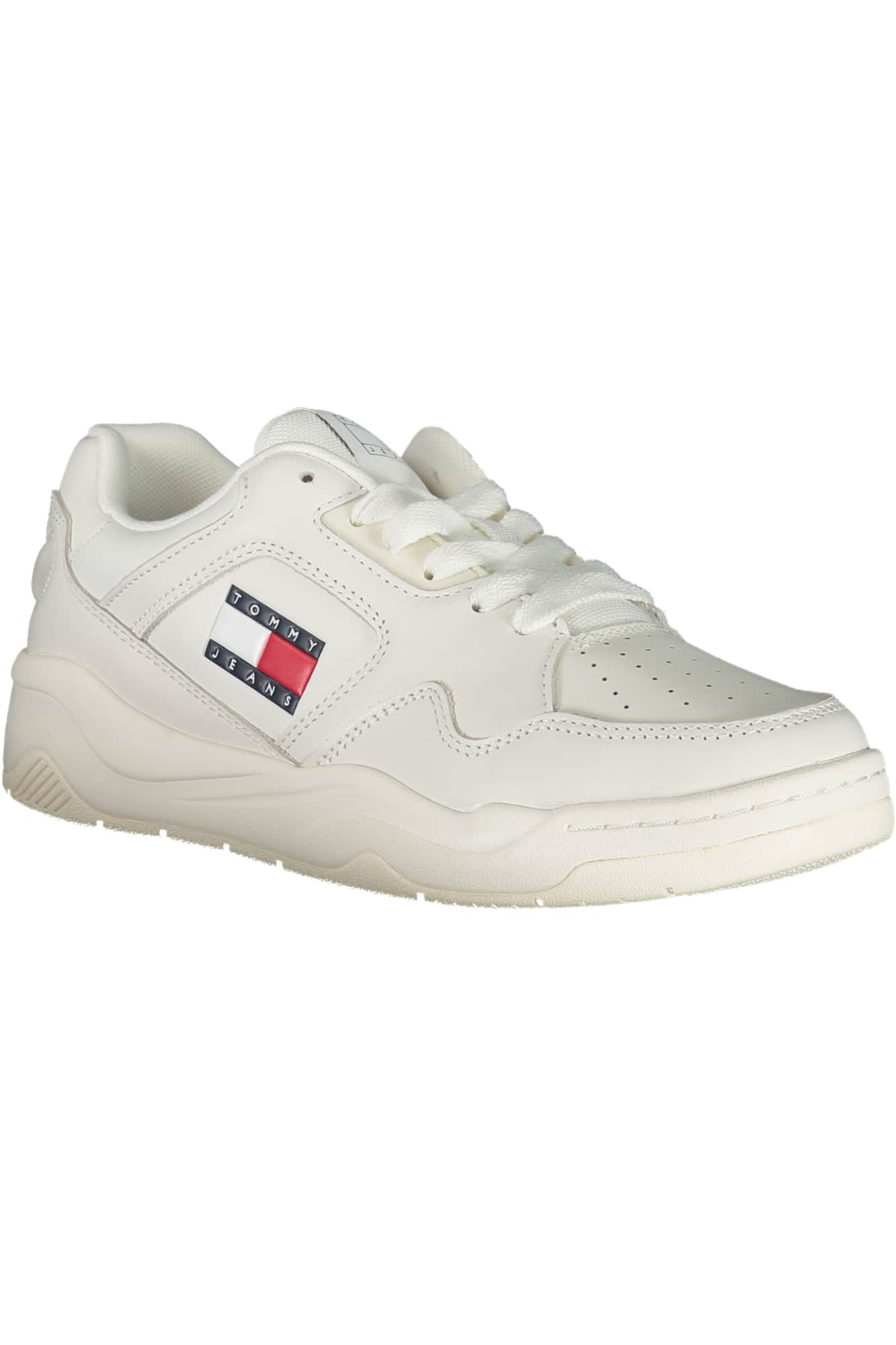 TOMMY HILFIGER WHITE WOMEN'S SPORTS SHOES