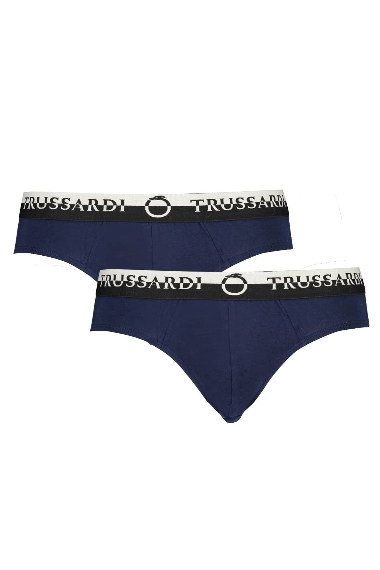 Trussardi heren brief blauw