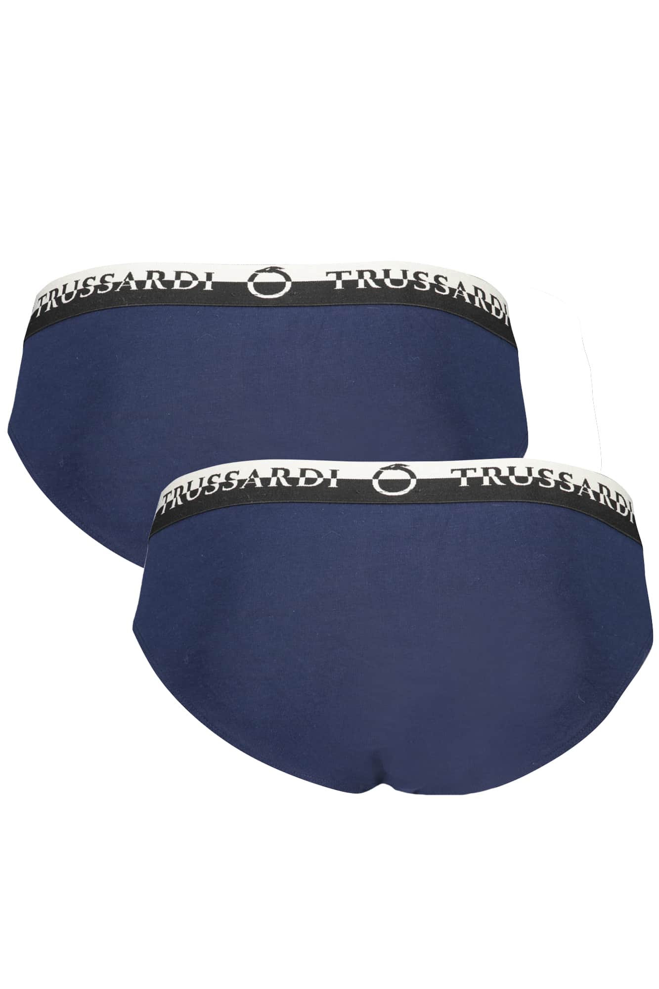 Trussardi heren brief blauw