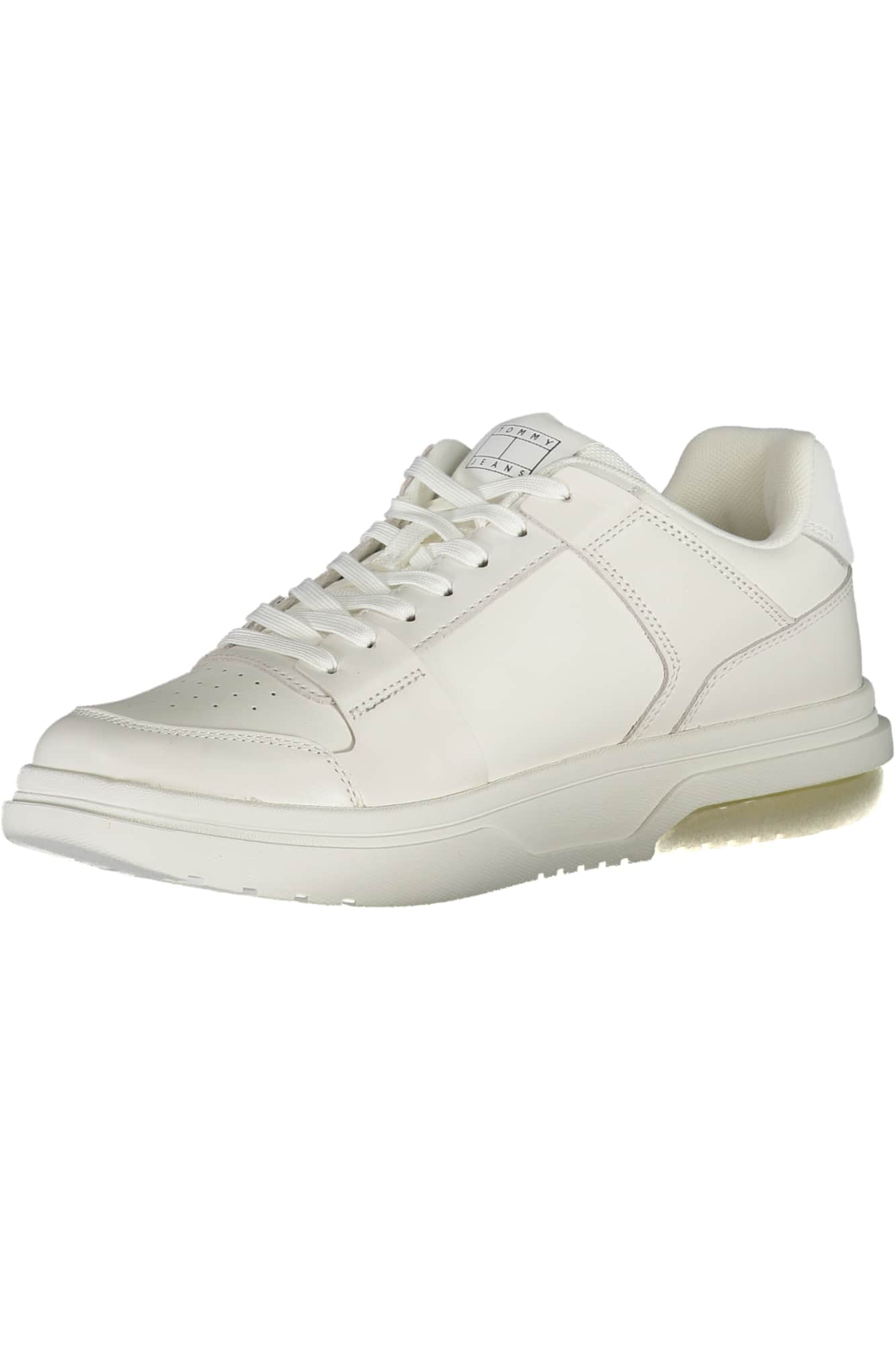 TOMMY HILFIGER MEN'S WHITE SPORTS SHOES
