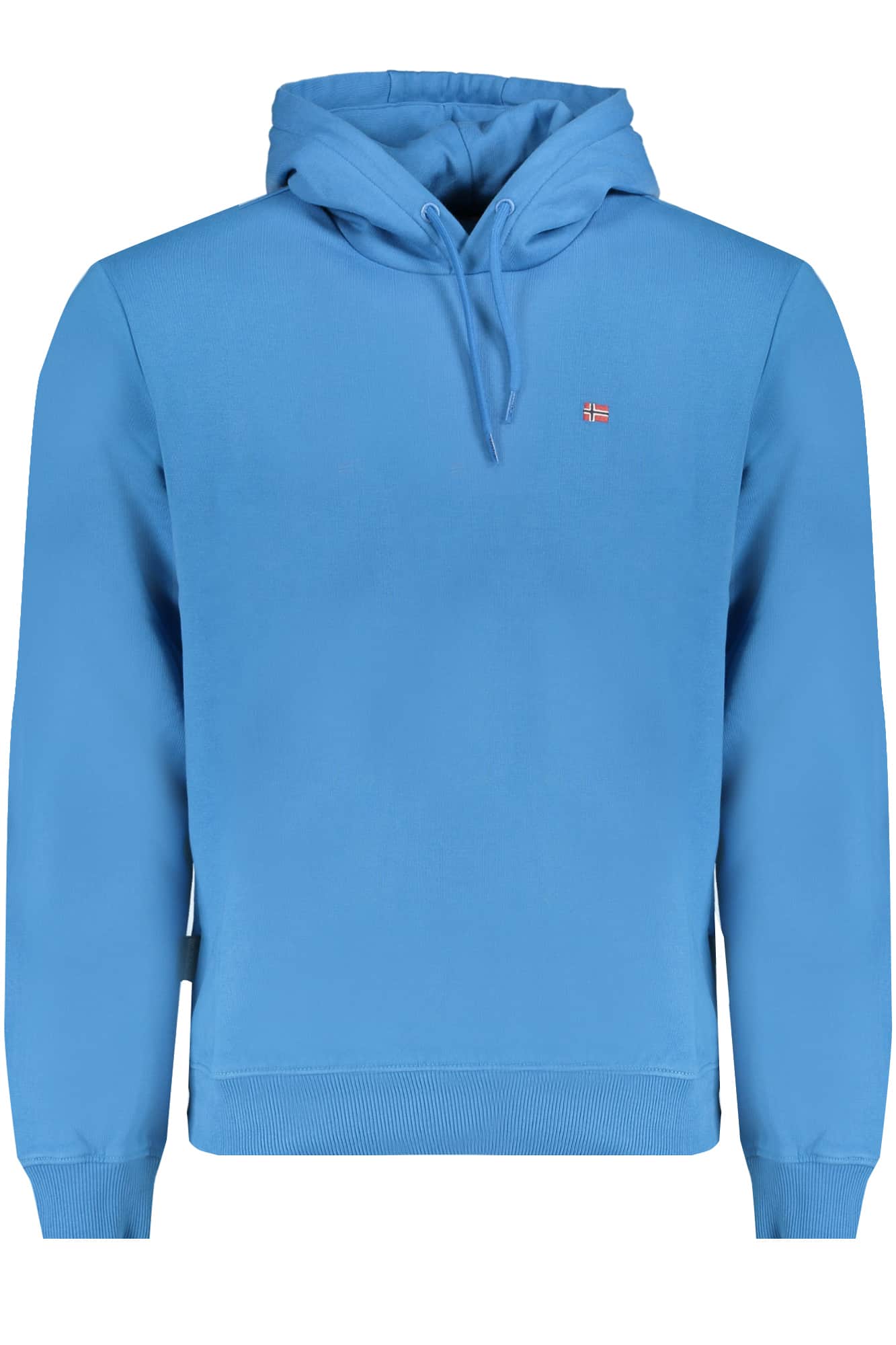 NAPAPIJRI GREEN MEN'S ZIPLESS SWEATSHIRT