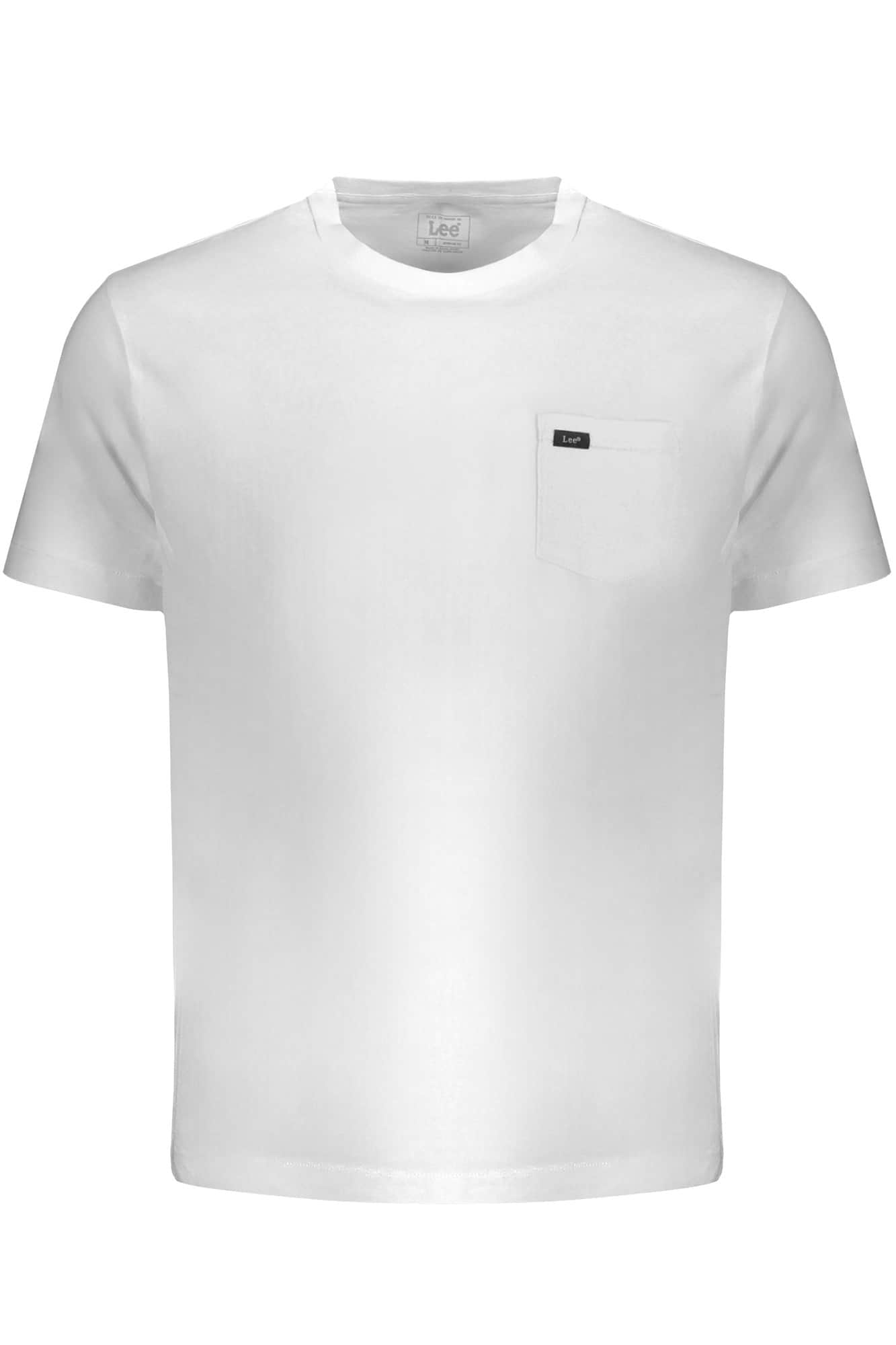 LEE HEREN KORTE MOUW T-SHIRT WIT