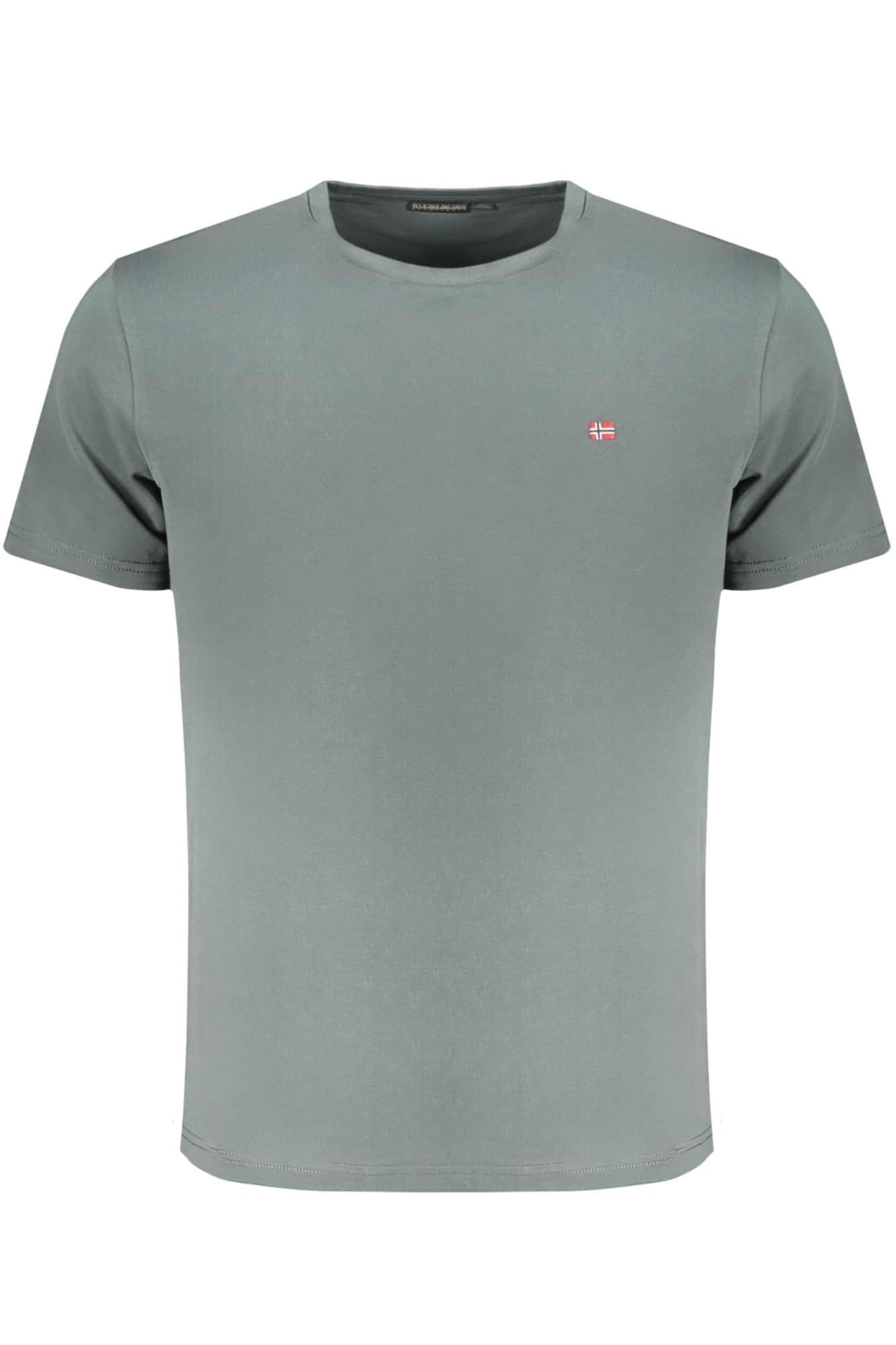 NAPAPIJRI MEN'S SHORT SLEEVED T-SHIRT GRAY