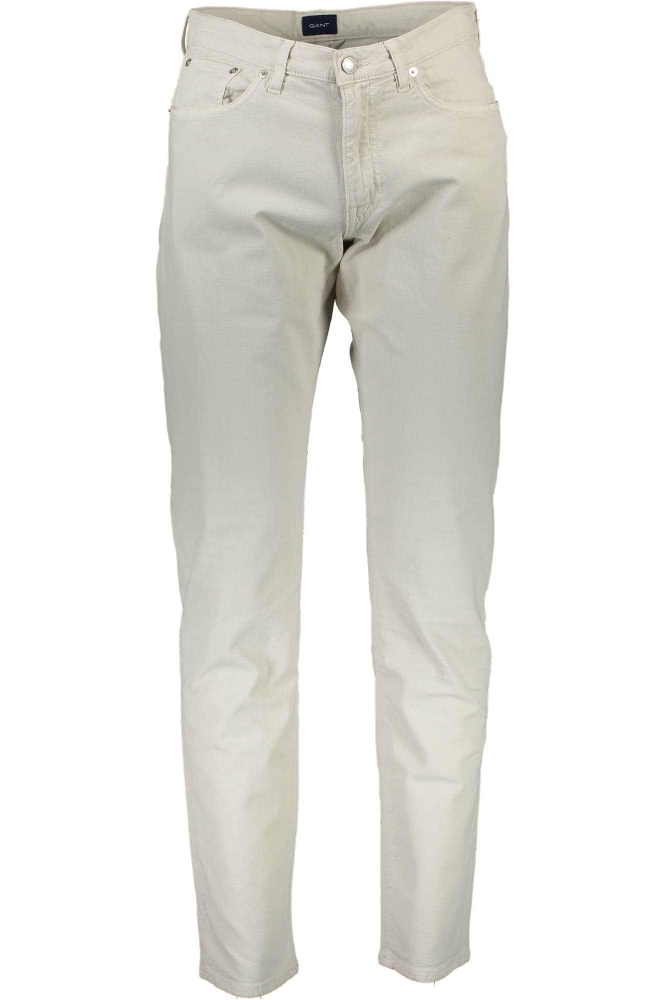 GANT MEN'S BEIGE TROUSERS