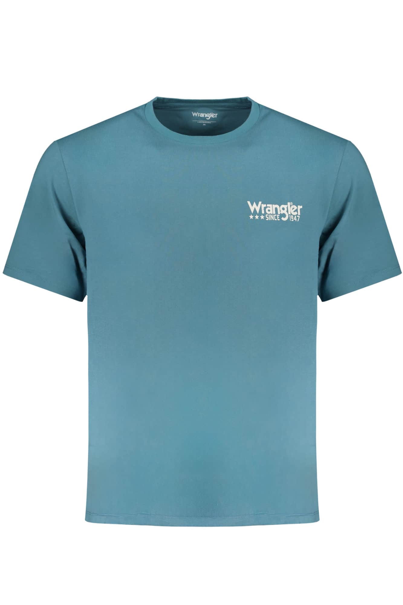 WRANGLER KORTE MOUW T-SHIRT HEREN BLAUW