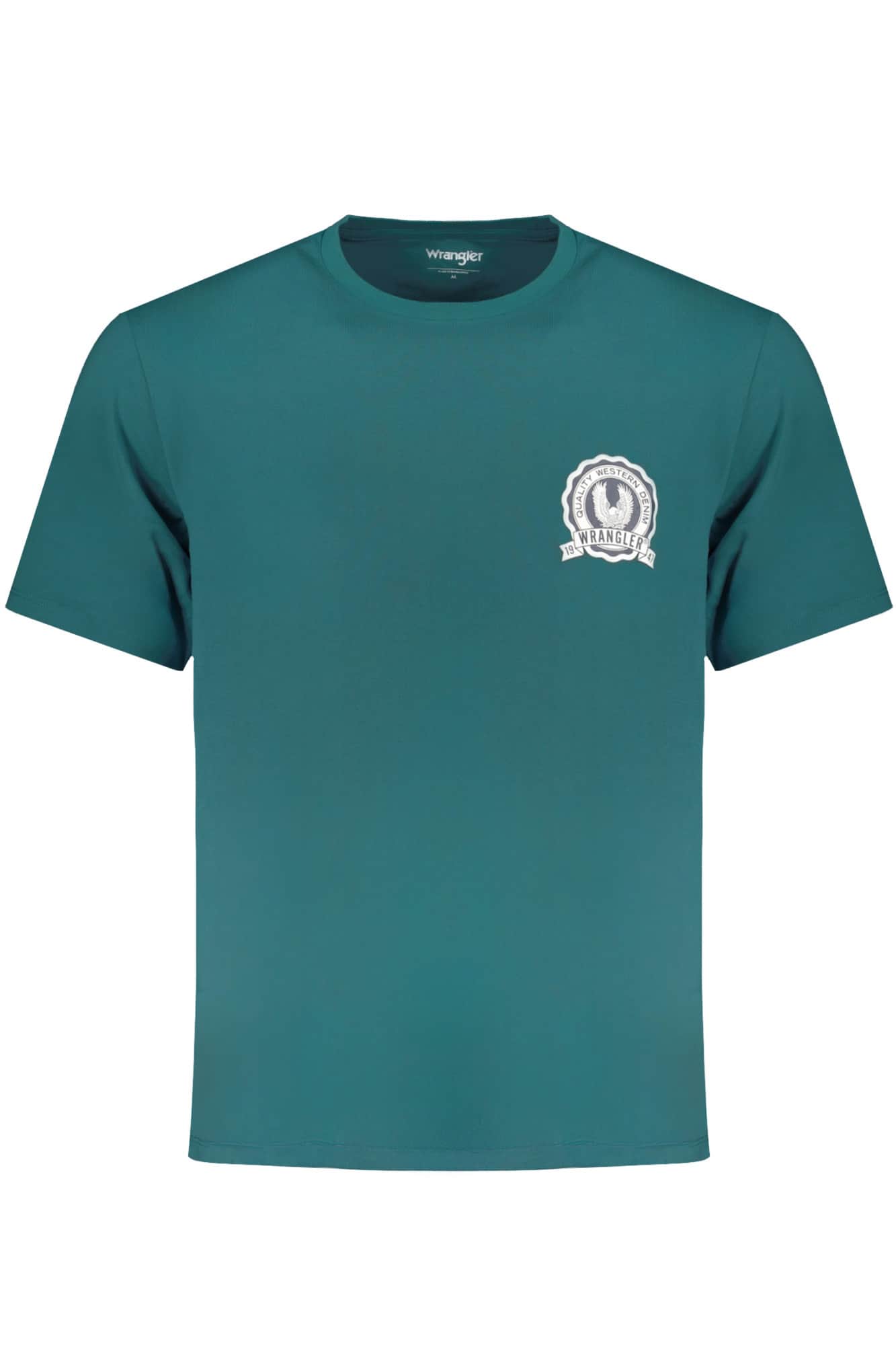 WRANGLER KORTE MOUW T-SHIRT HEREN GROEN