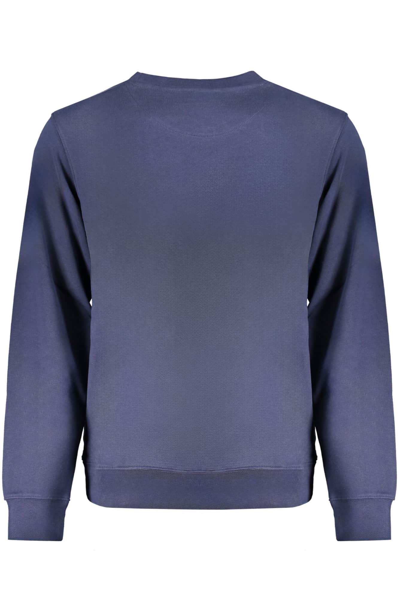 WRANGLER HEREN MET RITS SWEATER BLAUW