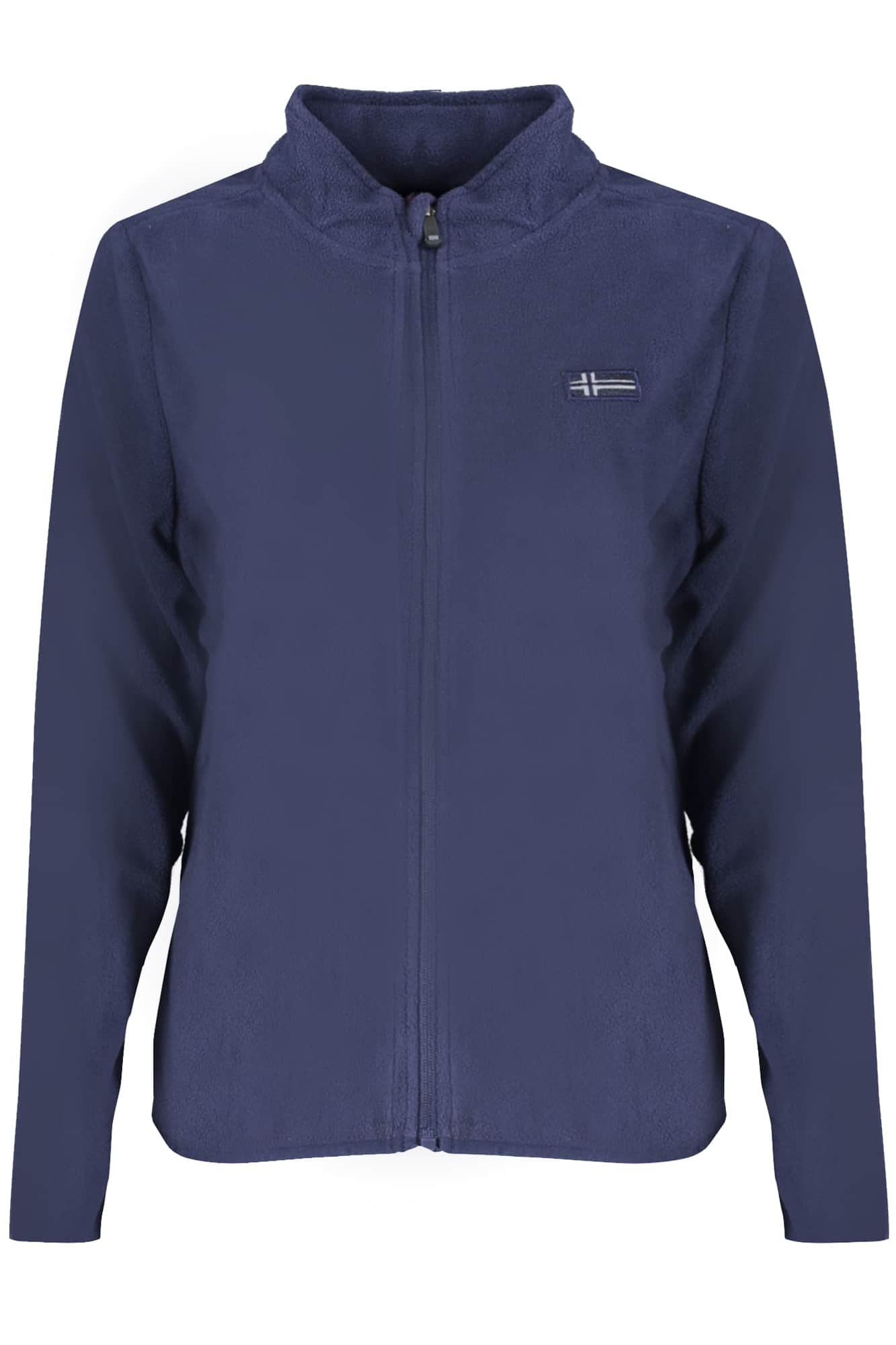 Norway 1963 dames blauw met rits sweater